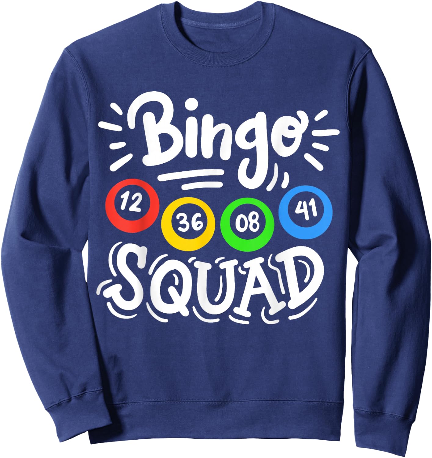 Bingo Squad Sweatshirt - Sweatshirt | Navy