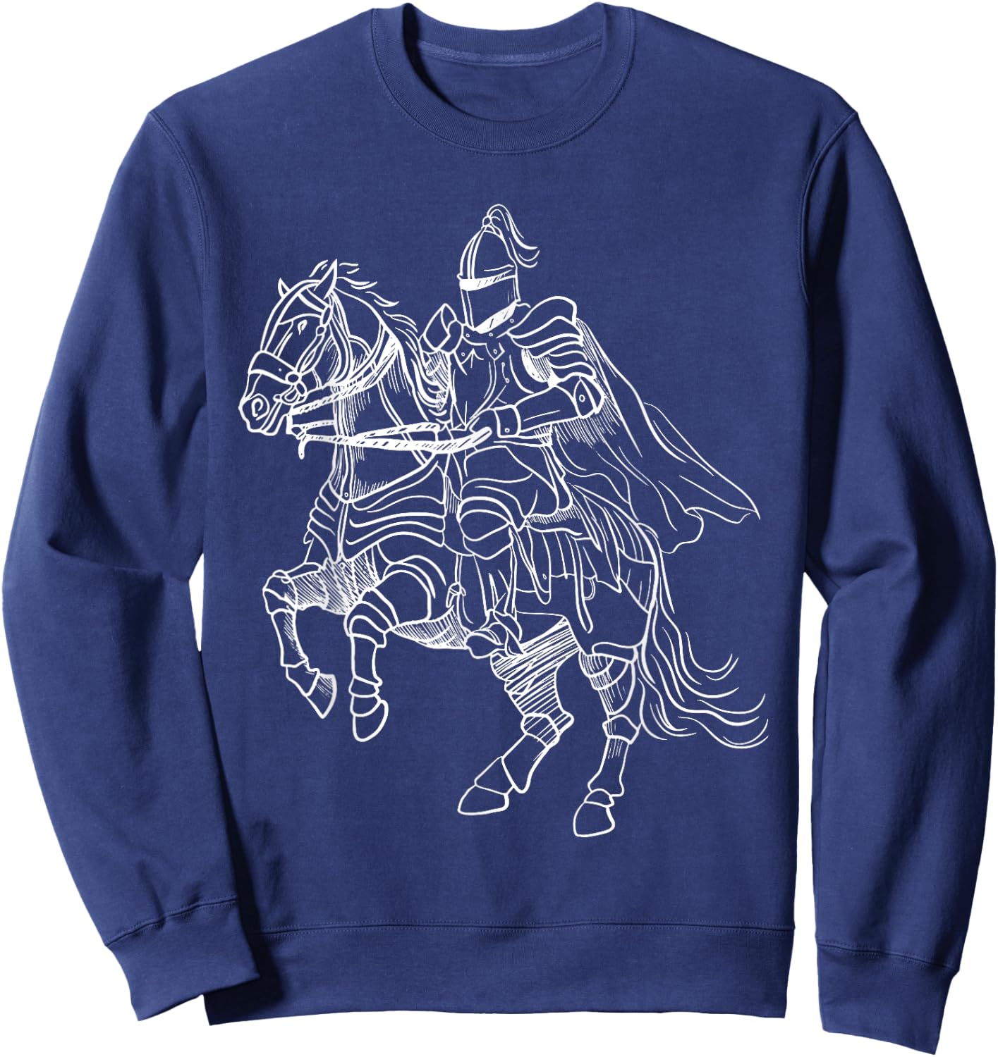Renaissance Festival Joust Medieval Jousting Sweatshirt - Sweatshirt | Navy
