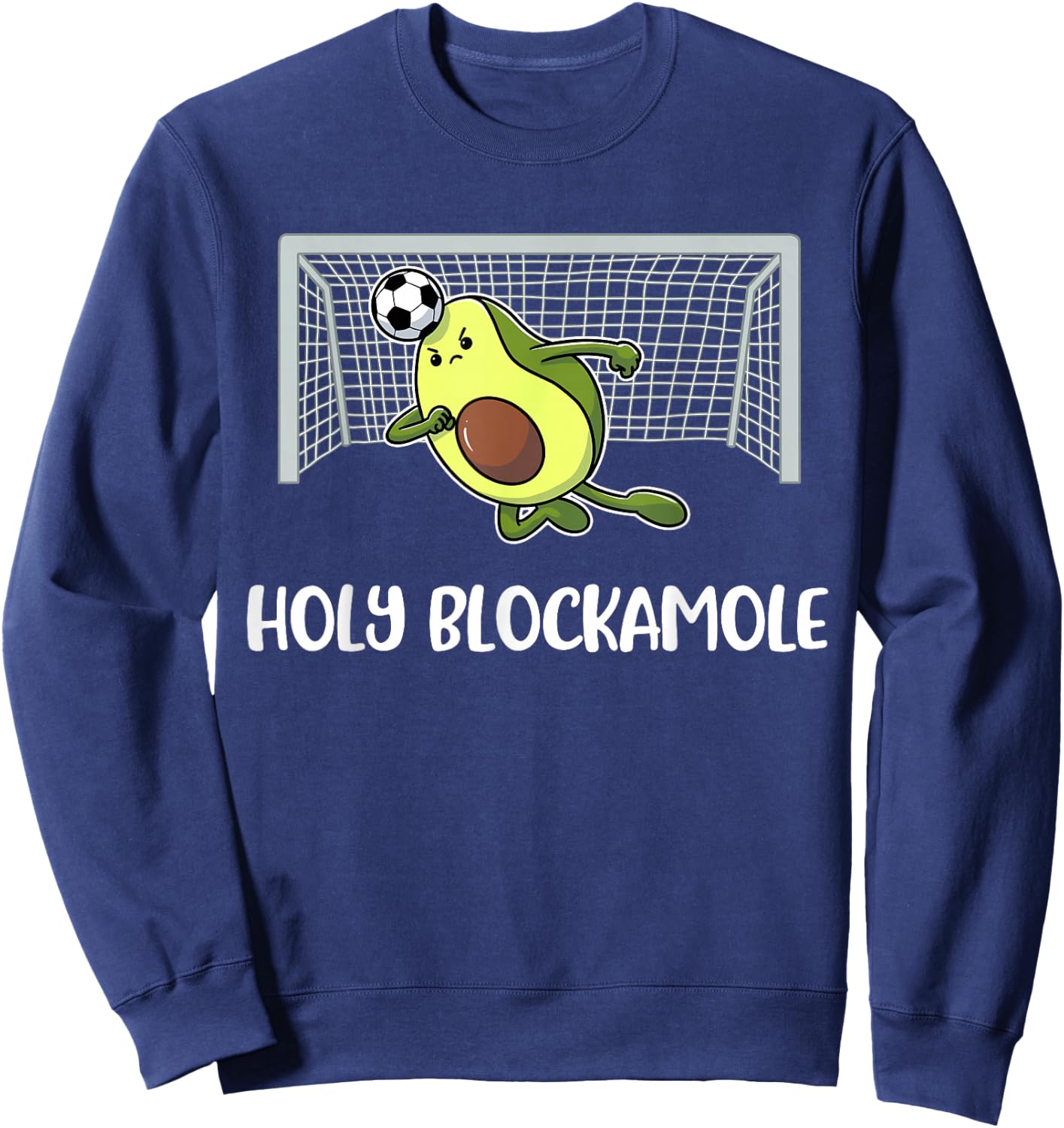 Holy Blockamole Soccer Sweatshirt - Sweatshirt | Navy