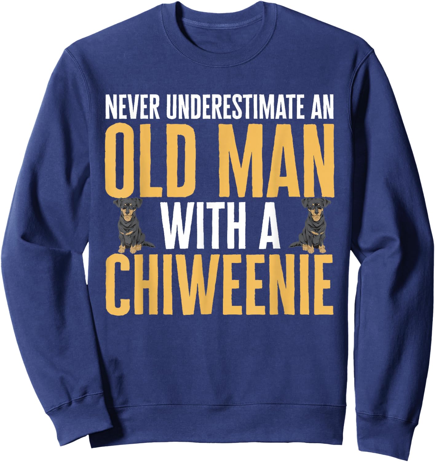 Chiweenie Dog Owner Sweatshirt - Sweatshirt | Navy
