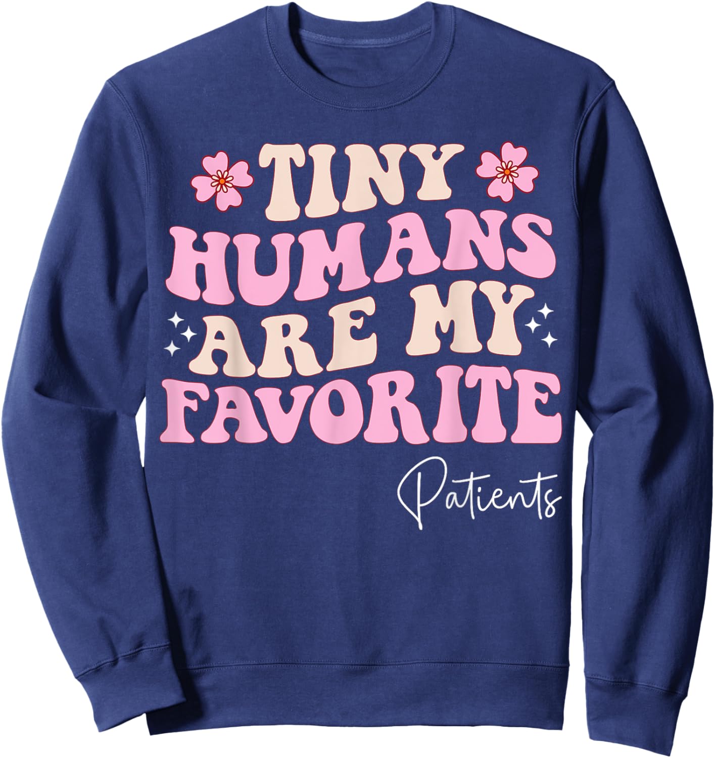 NICU Nurse Emergency Nursing Department Pediatric Nurse ER Sweatshirt - Sweatshirt | Navy