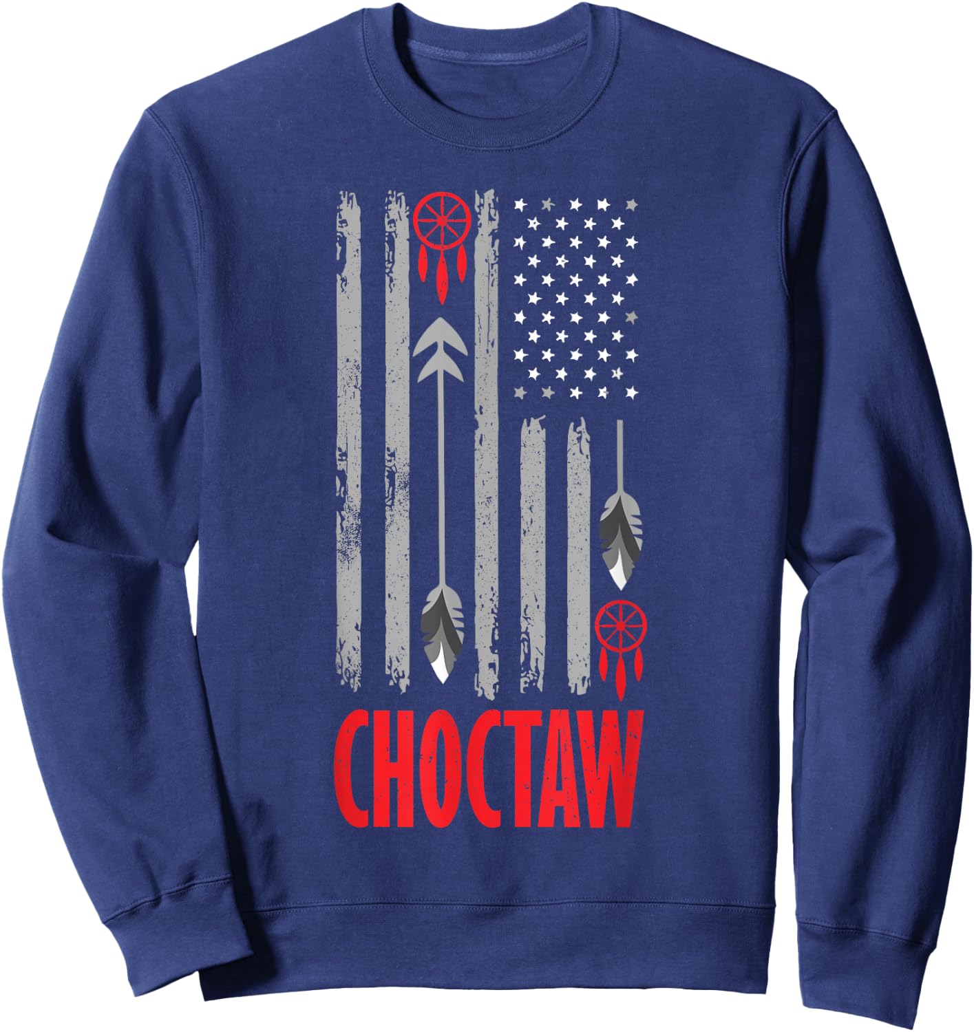 Choctaw Tribe Native American Day Indigenous Peoples Day Men Sweatshirt - Sweatshirt | Navy