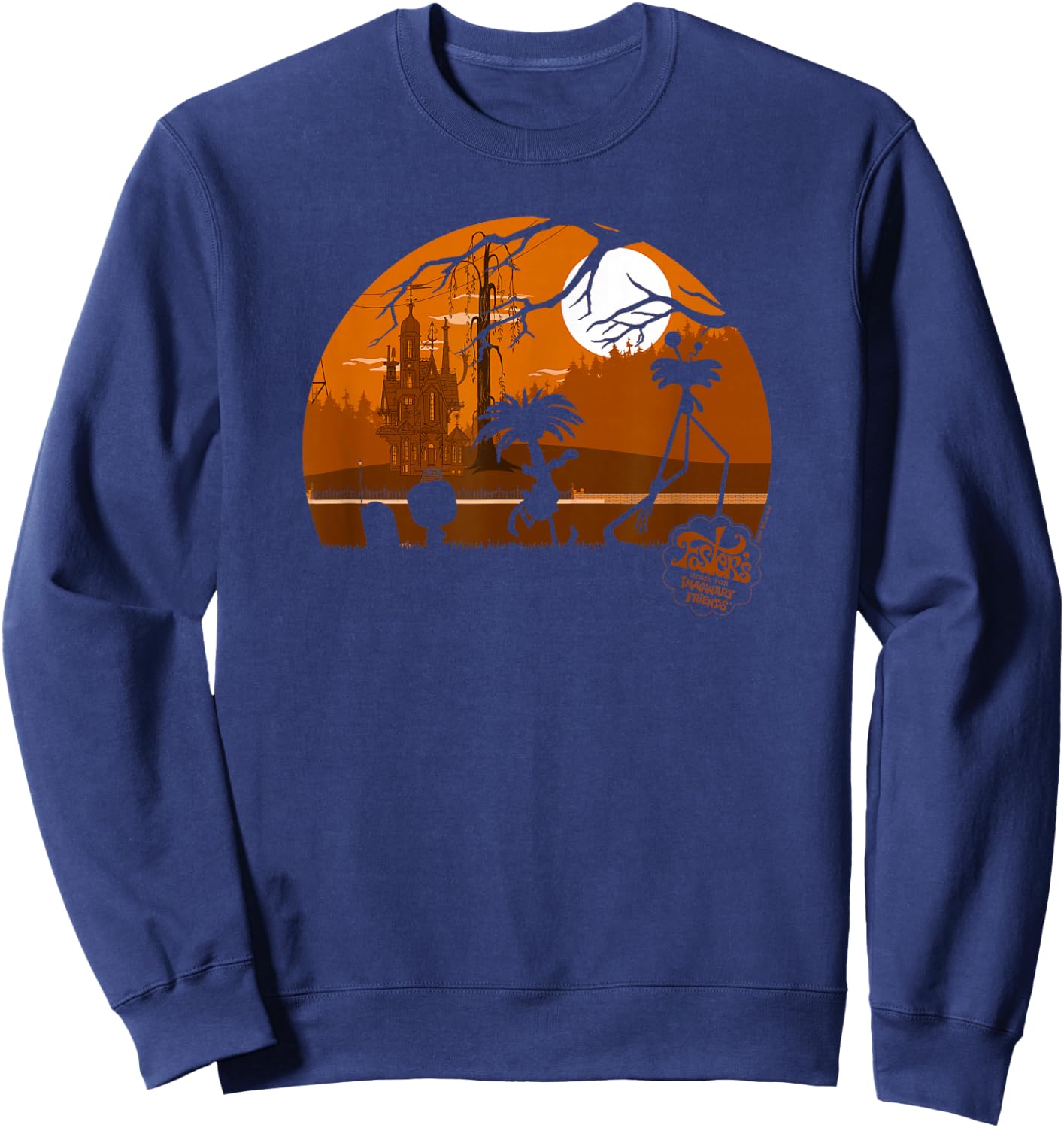 Foster's Home for Imaginary Friends Halloween Dusk Sweatshirt - Sweatshirt | Navy