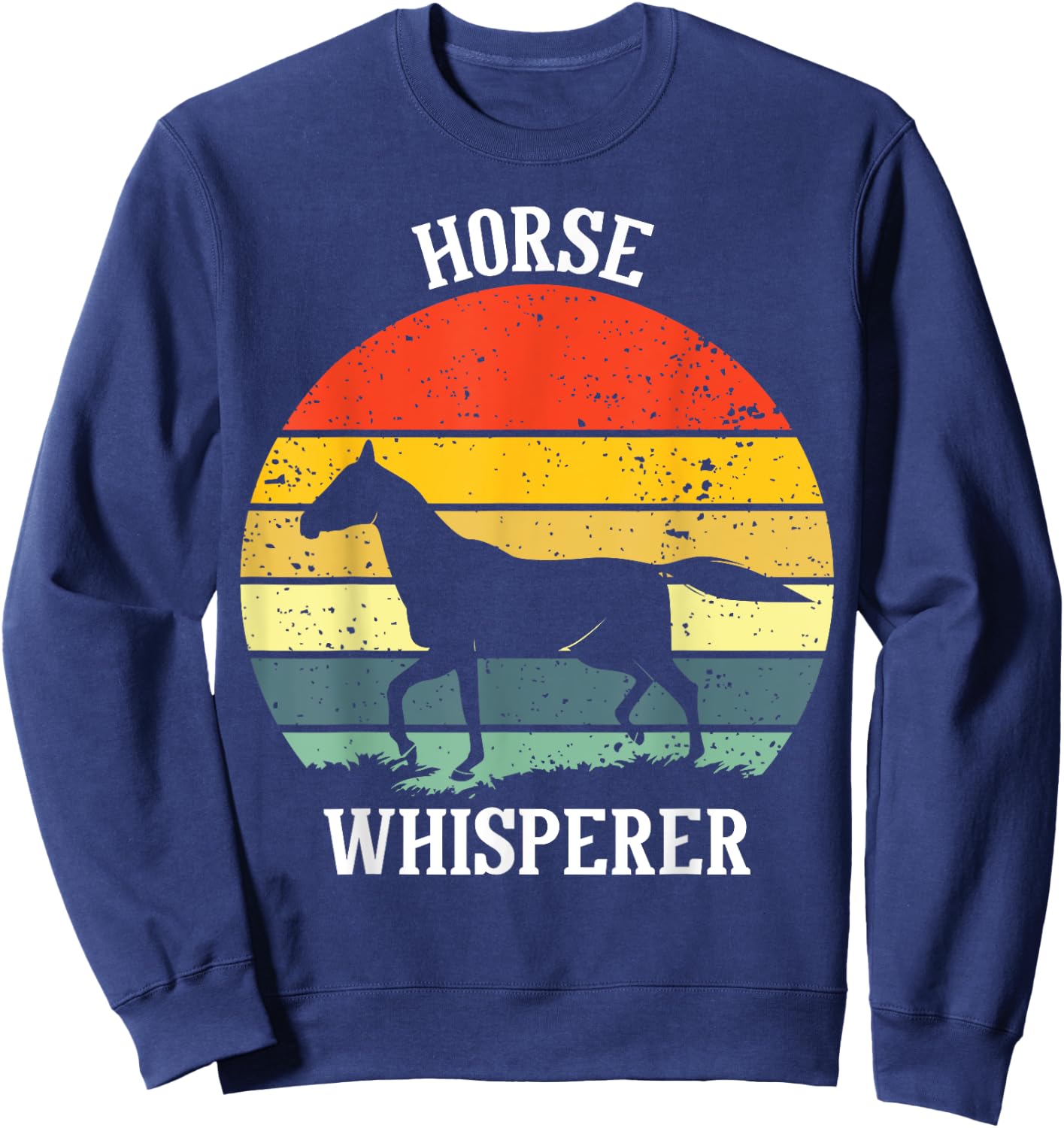Horse Whisperer | Horse Whisperer Sweatshirt - Sweatshirt | Navy