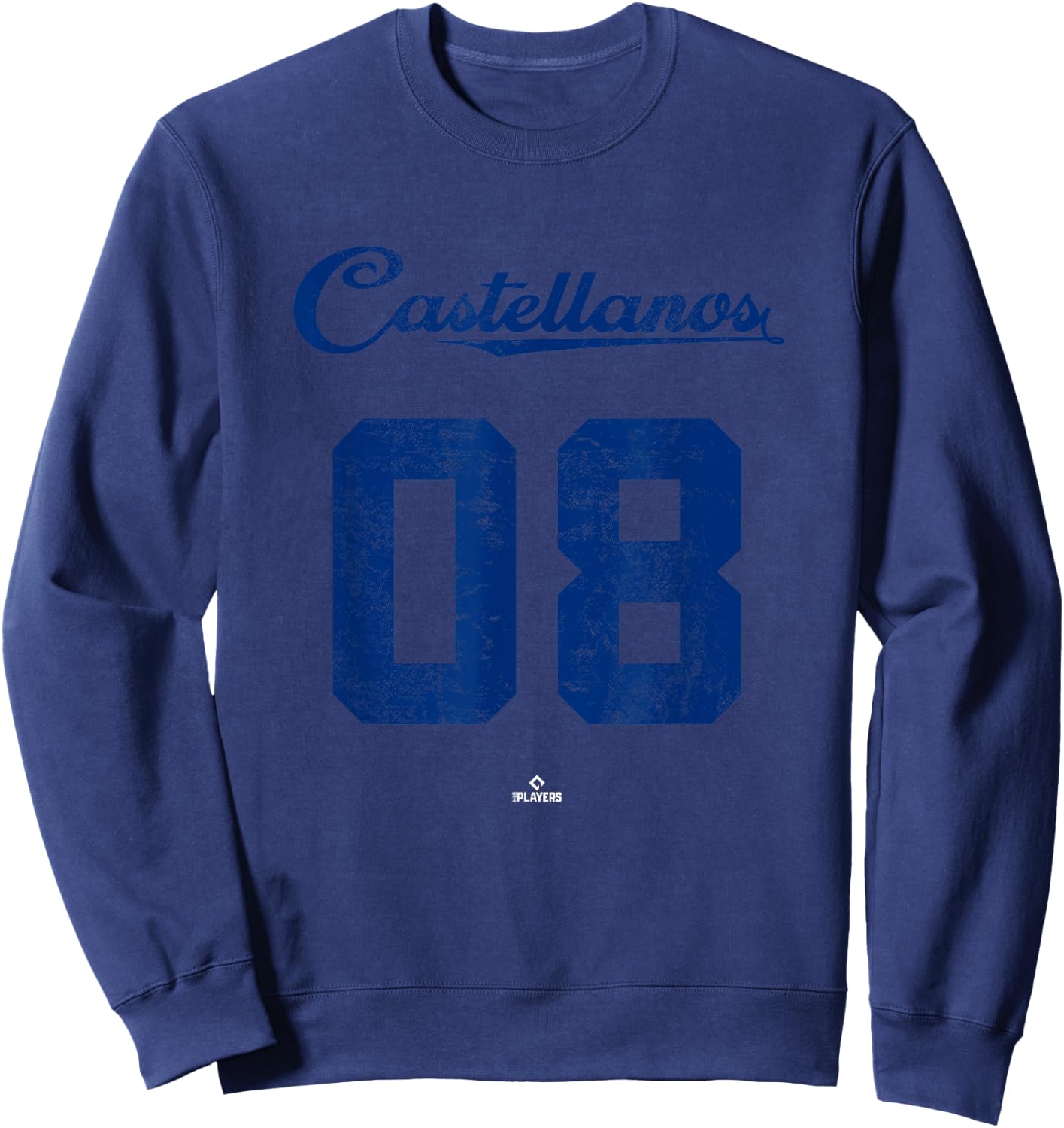 Nick Castellanos 08 Nick Castellanos Philadelphia MLBPA Sweatshirt - Sweatshirt | Navy
