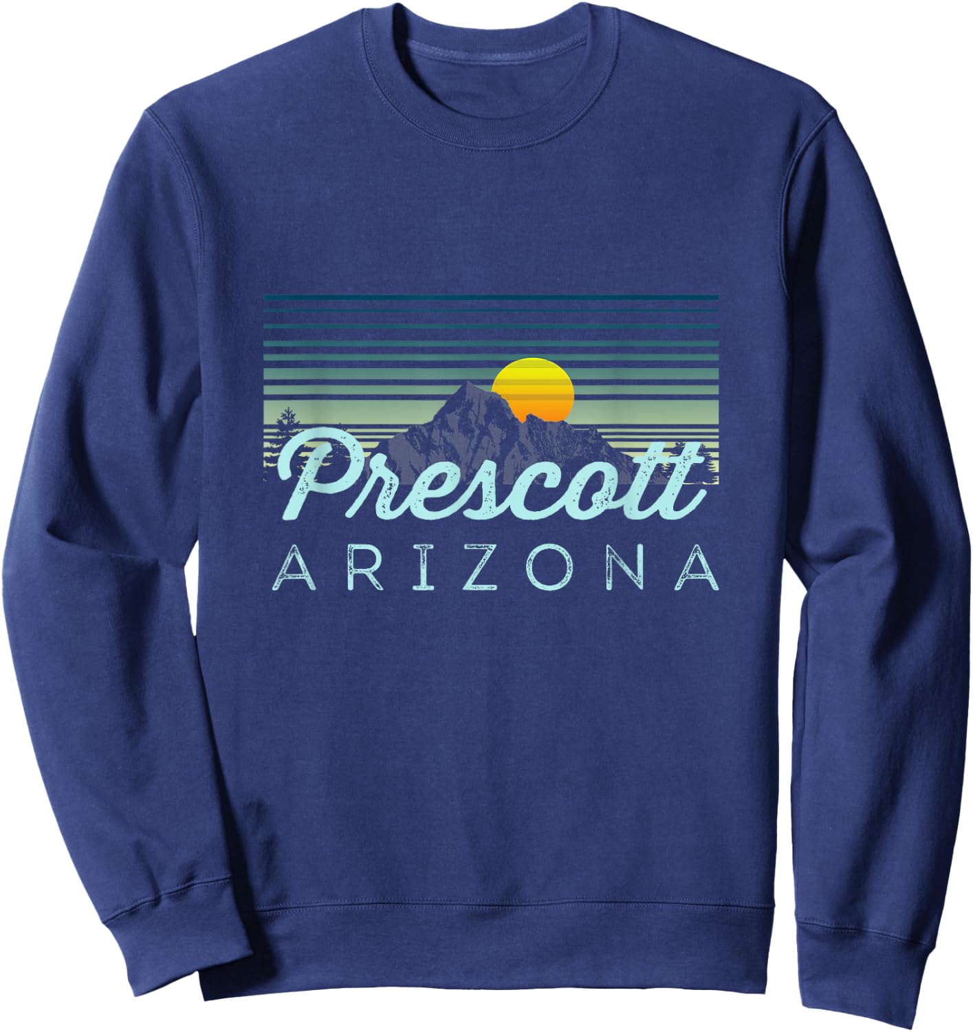 Prescott Retro Clothes & Gear - Prescott Souvenir Sweatshirt - Sweatshirt | Navy