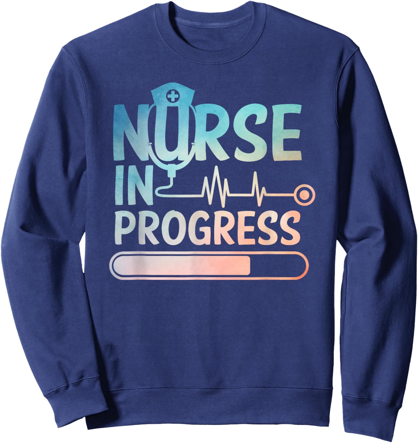 Nursing Student Art Men Women NICU Graduation Future Nurse Sweatshirt - Sweatshirt | Navy