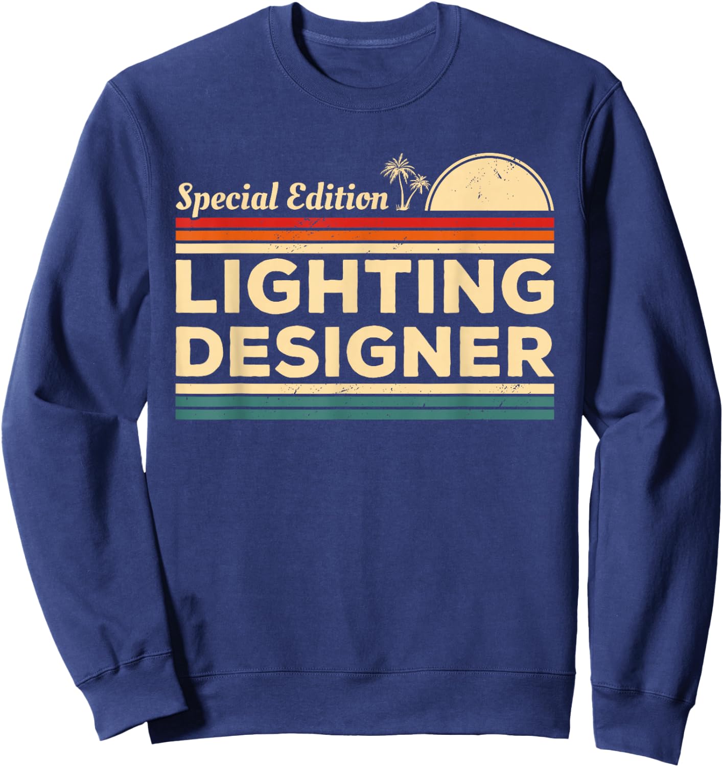 Vintage Lighting Designer Sweatshirt - Sweatshirt | Navy