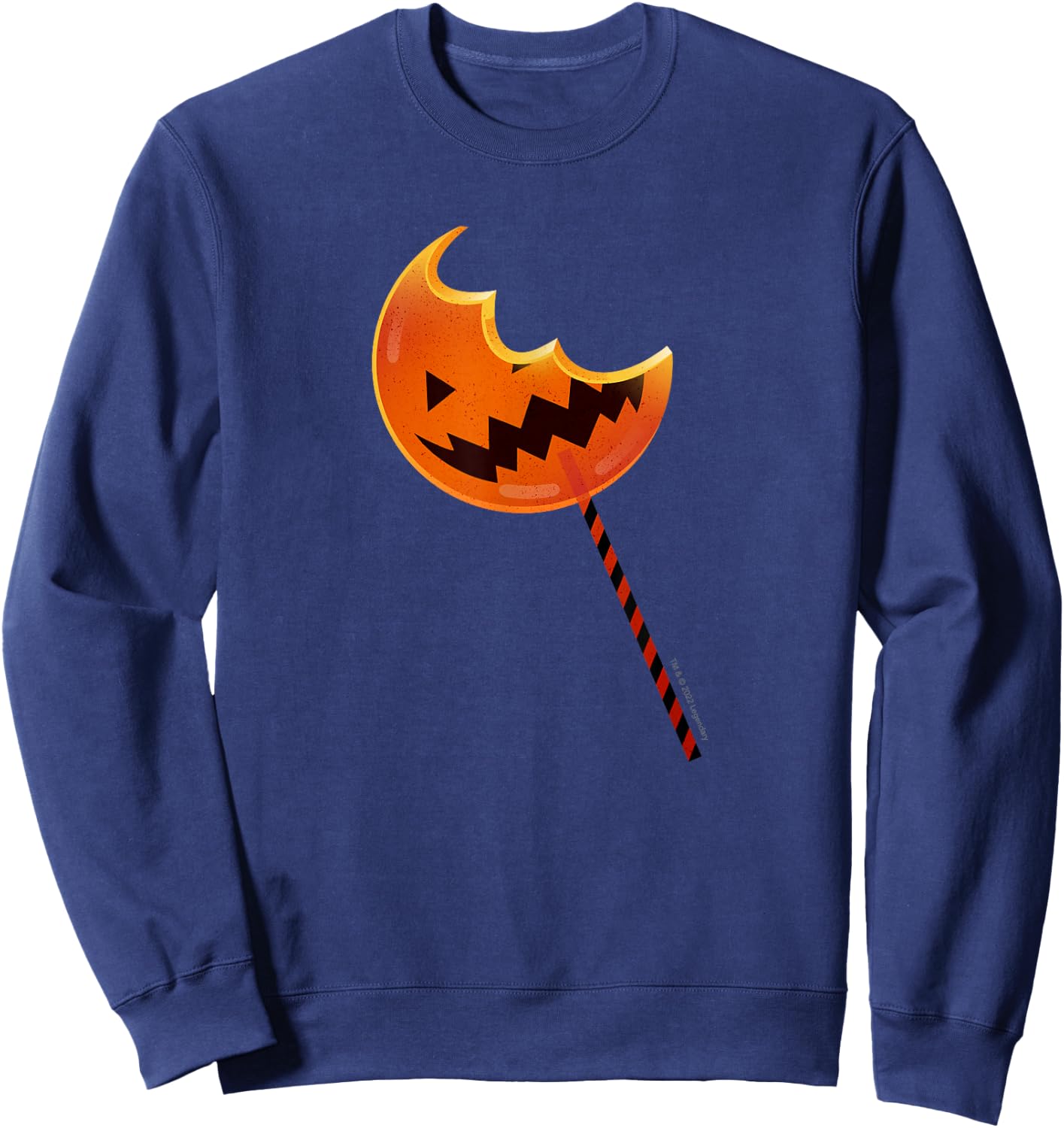 Trick ‘R Treat - Bitten Lollipop Treat Sweatshirt - Sweatshirt | Navy
