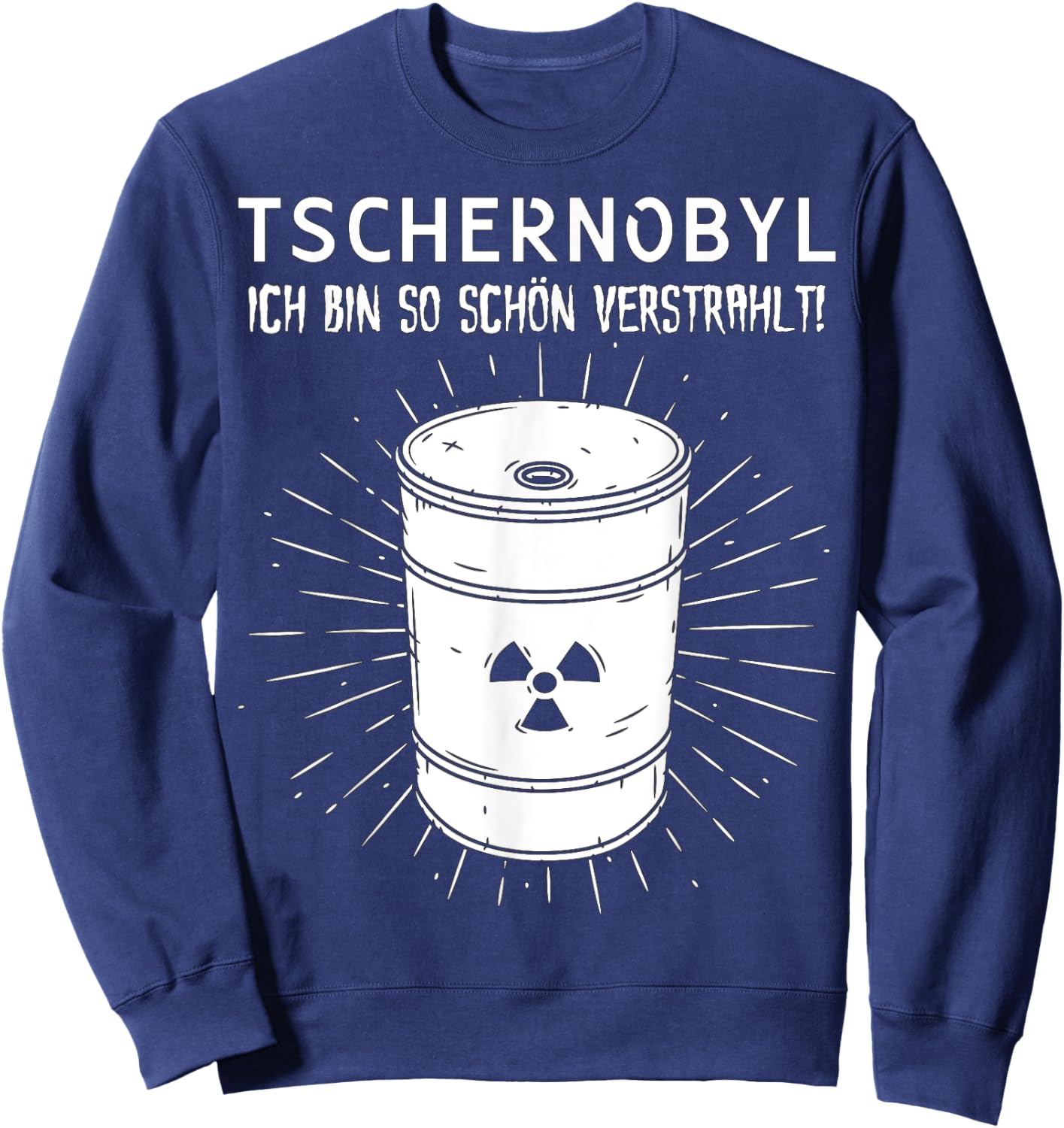 Tschernobyl Chernobyl Radioactive 1986 Sweatshirt - Sweatshirt | Navy