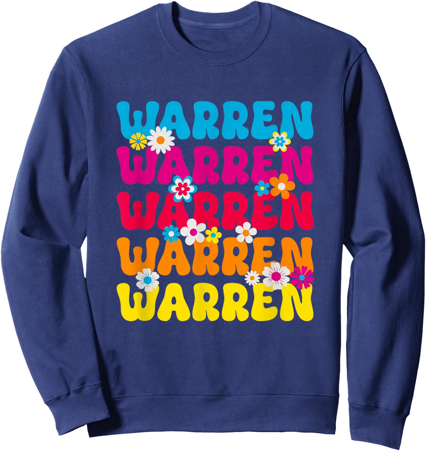 70s Warren Sweatshirt - Sweatshirt | Navy