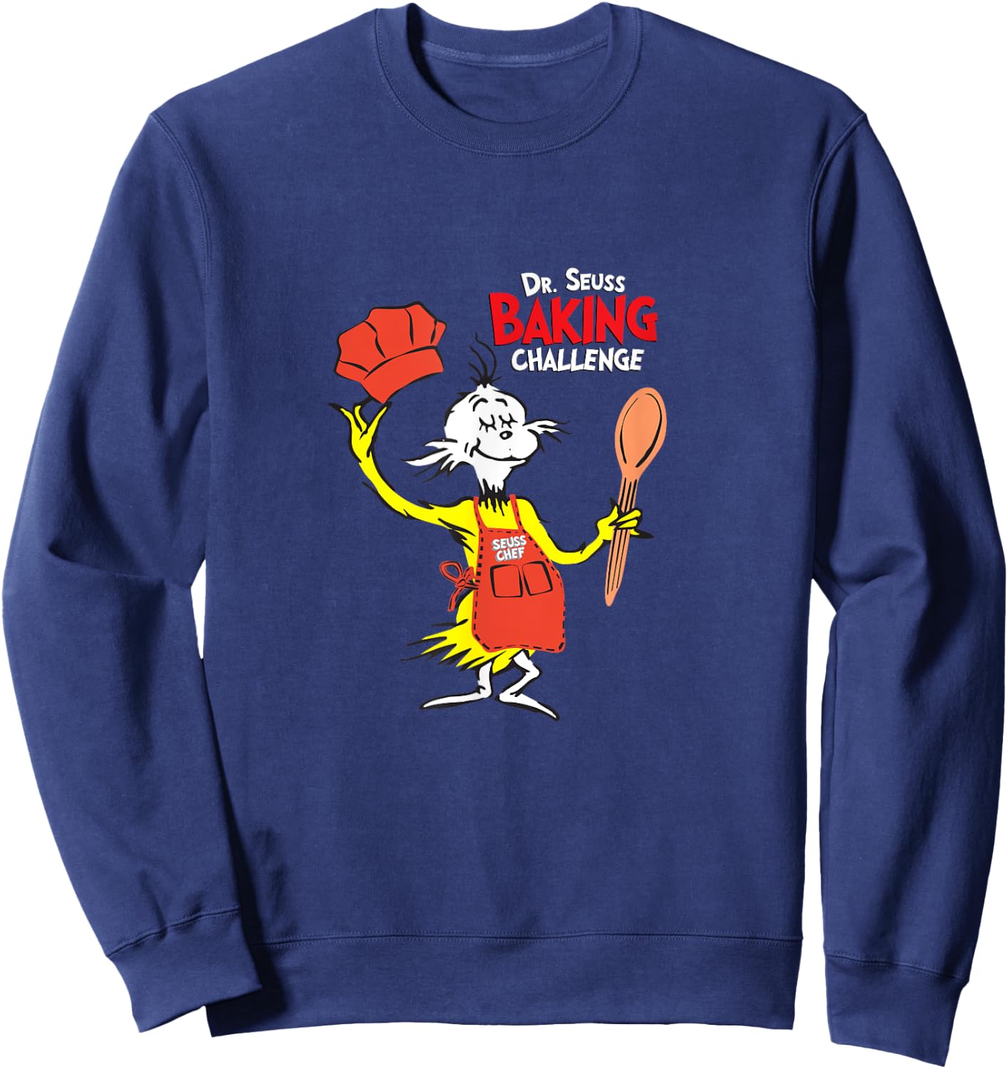 Dr. Seuss Baking Challenge Sam I am Sweatshirt - Sweatshirt | Navy