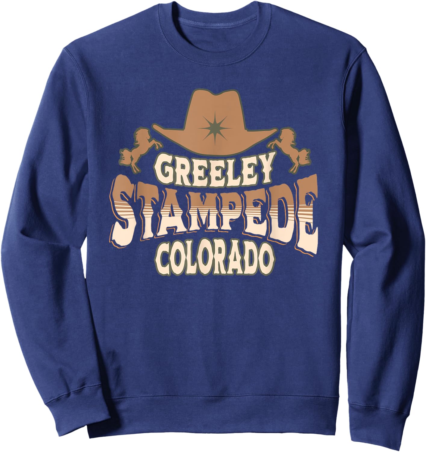 Greeley Stampede Colorado Rodeo Sweatshirt - Sweatshirt | Navy