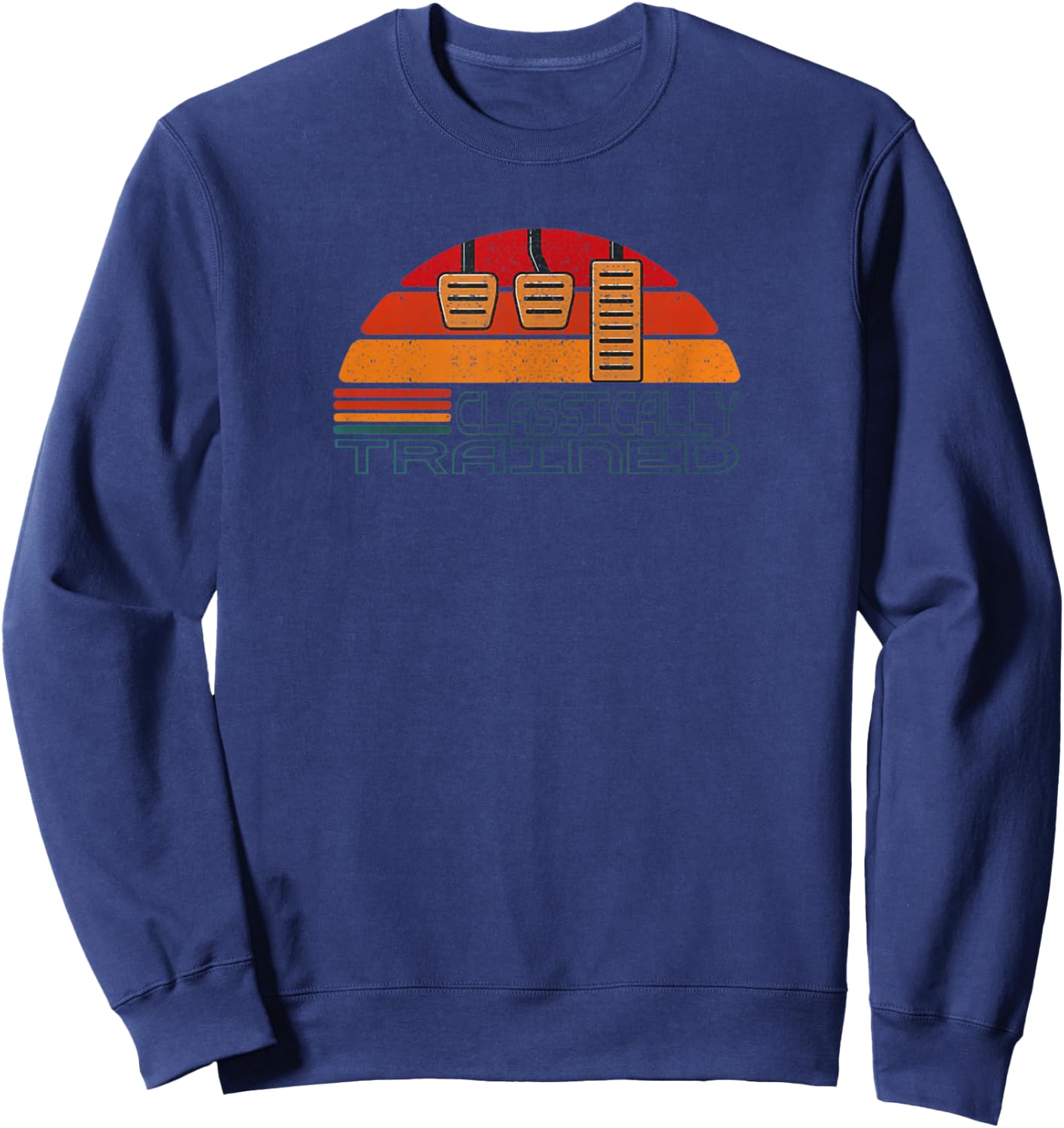 Manual Gear Shift Billet Shift Manual Transmission Sweatshirt - Sweatshirt | Navy