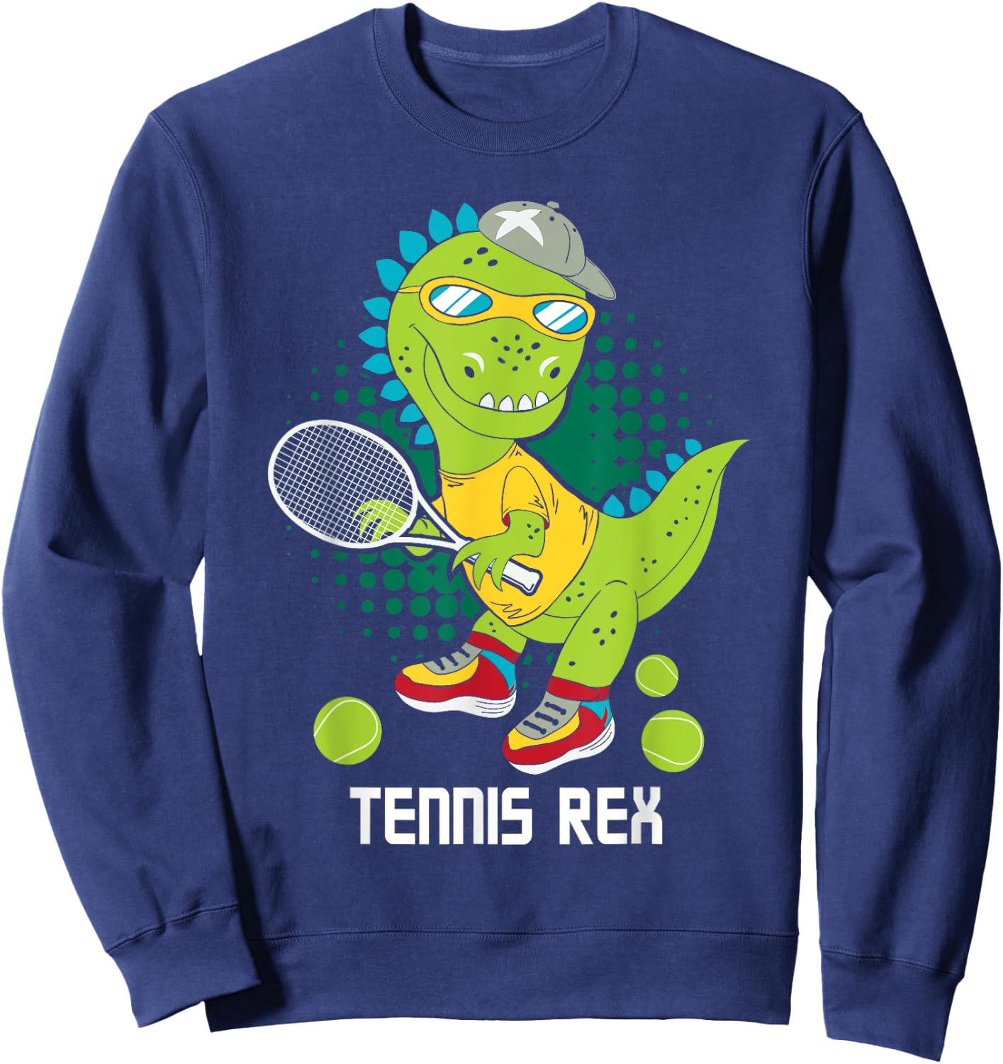Tennis Rex - Sports Lover Tournament Player Sweatshirt - Sweatshirt | Navy