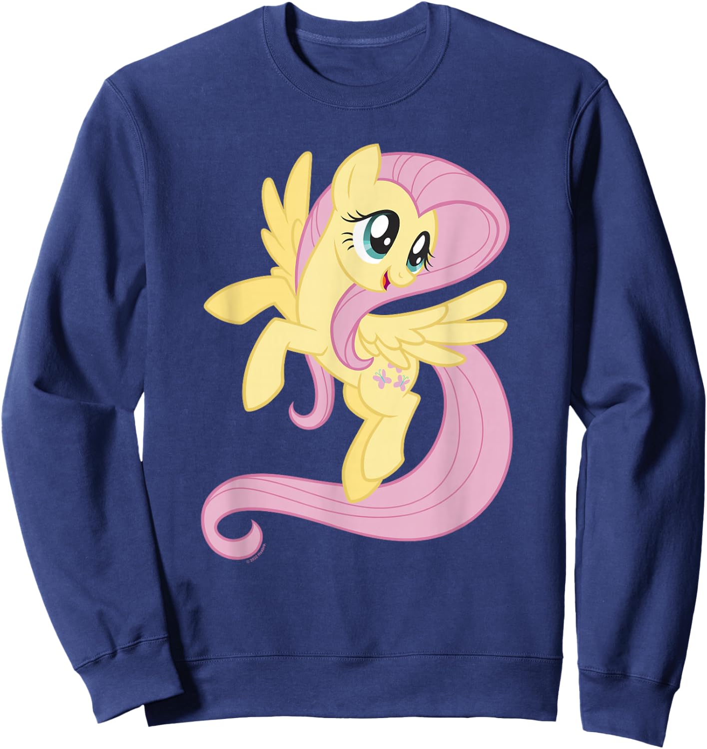 My Little Pony: Friendship is Magic Big Fluttershy Portrait Sweatshirt - Sweatshirt | Navy