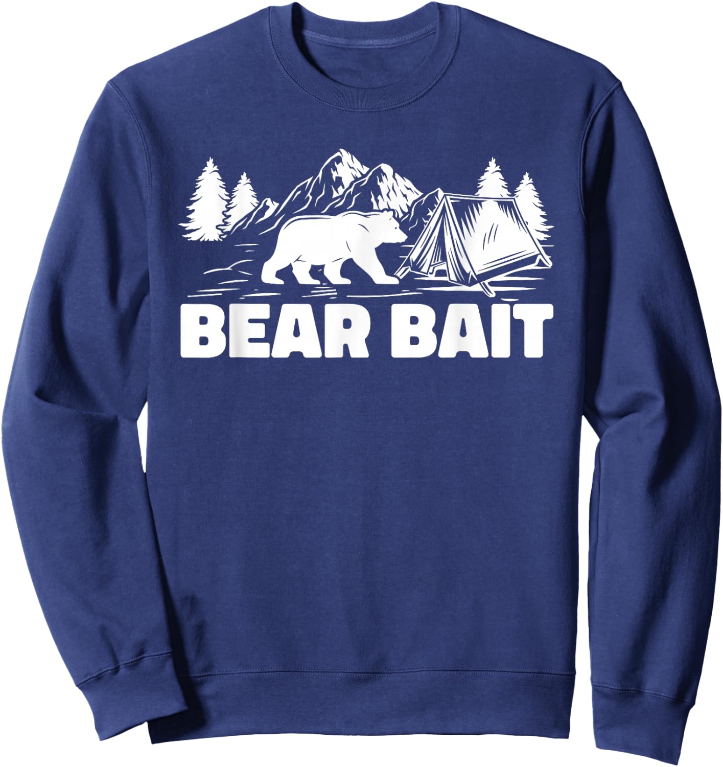 Scout Bear Nature Uniform - Wilderness Scouting Sweatshirt - Sweatshirt | Navy