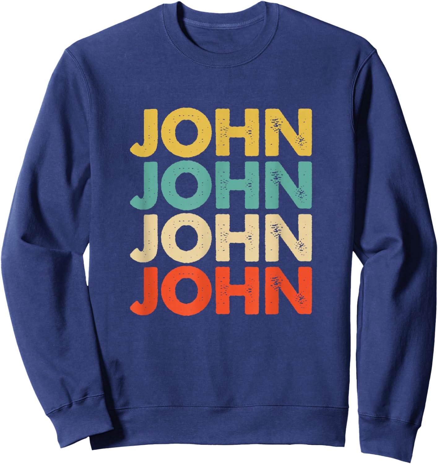 John Name Sweatshirt - Sweatshirt | Navy