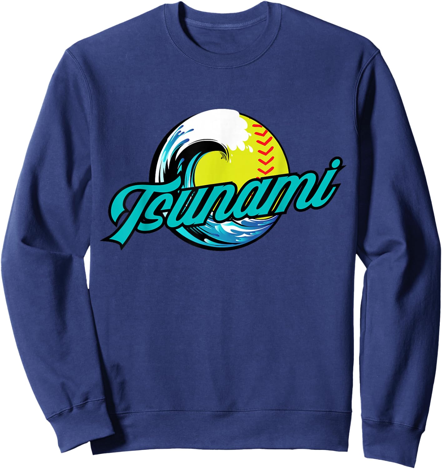 Tsunami Softball Sweatshirt - Sweatshirt | Navy