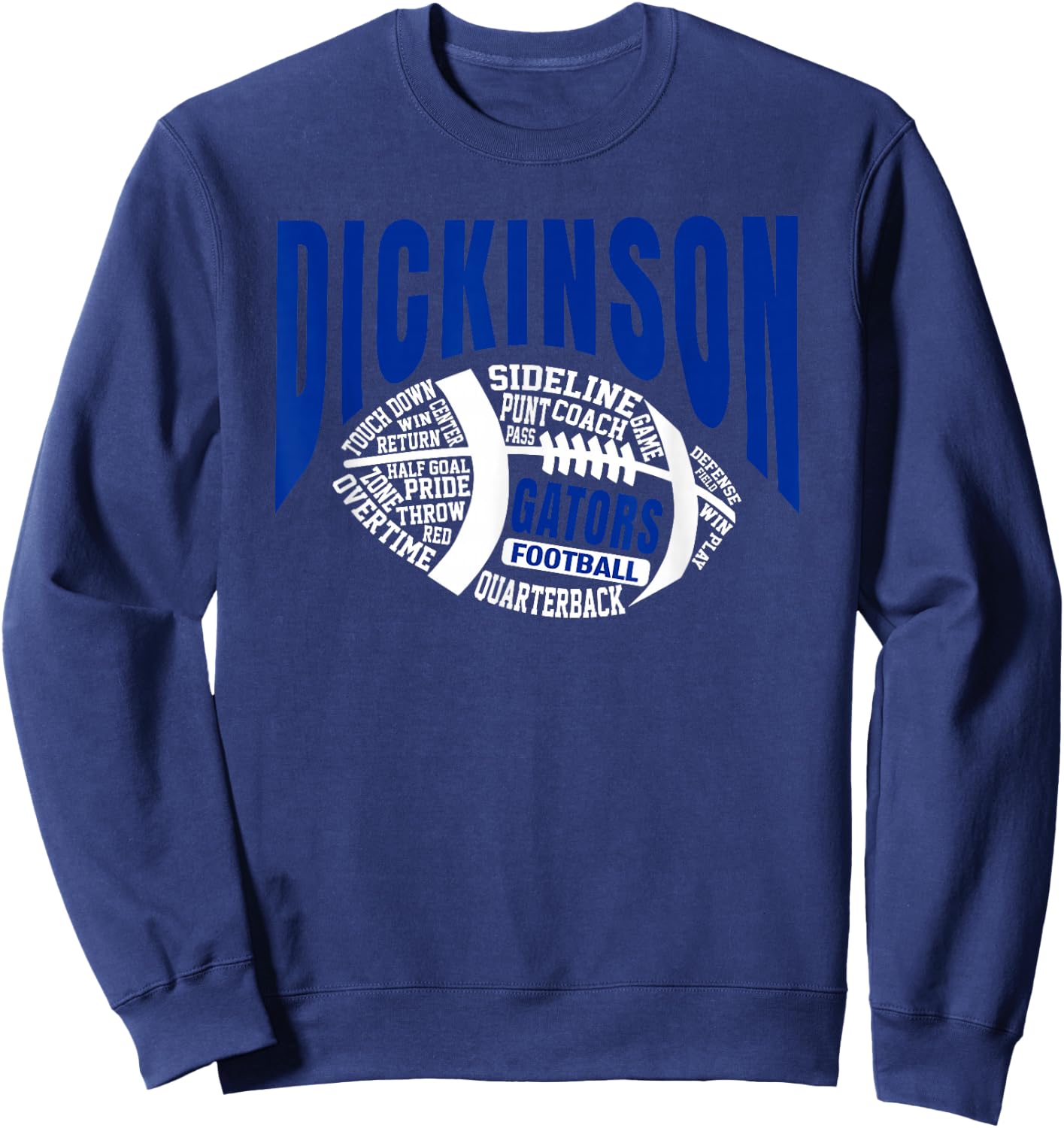 Dickinson High School - Dickinson Gators Sweatshirt - Sweatshirt | Navy