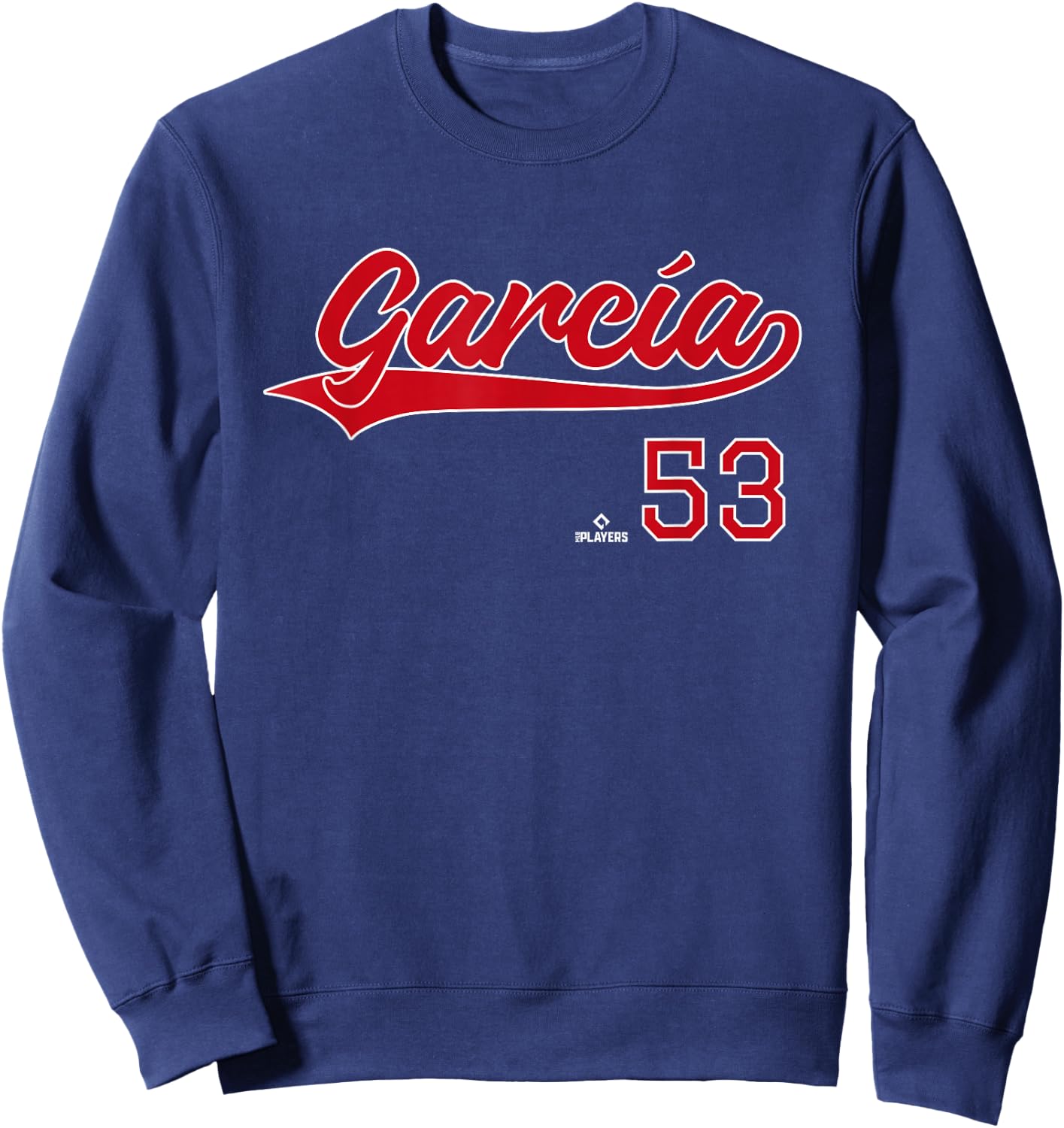 Vintage Gameday Adolis Garcia Texas MLBPA Sweatshirt - Sweatshirt | Navy