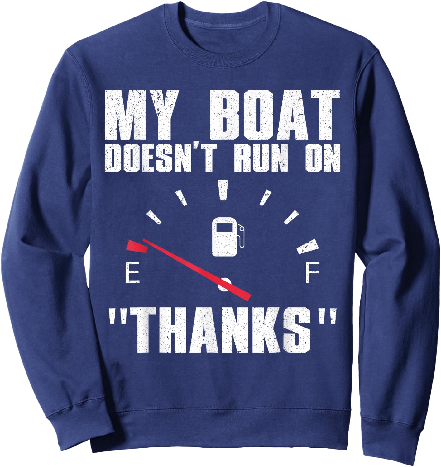 Funny Boat Art Women Boating Watercraft Boat Lovers Sweatshirt - Sweatshirt | Navy