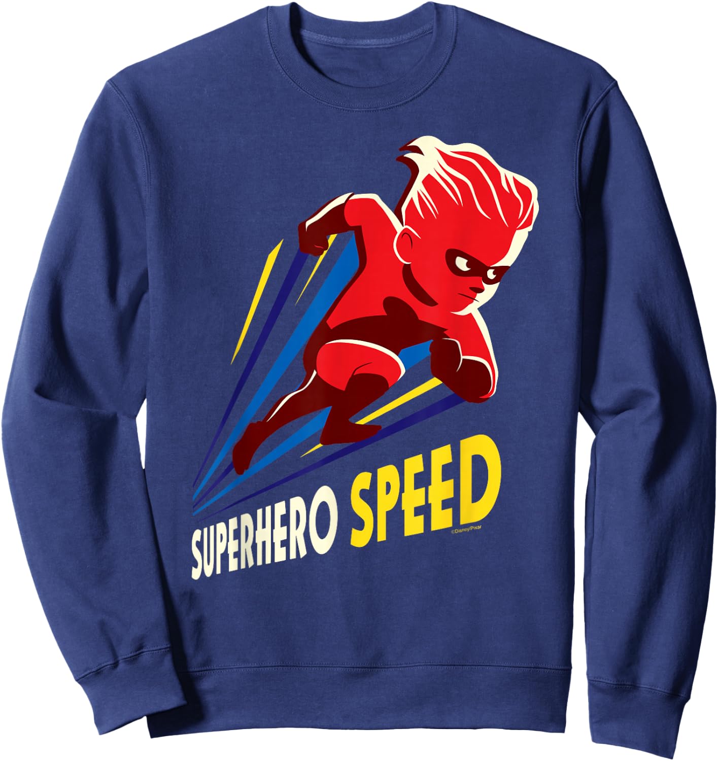 Disney and Pixar’s The Incredibles Dash Superhero Speed Race Sweatshirt - Sweatshirt | Navy