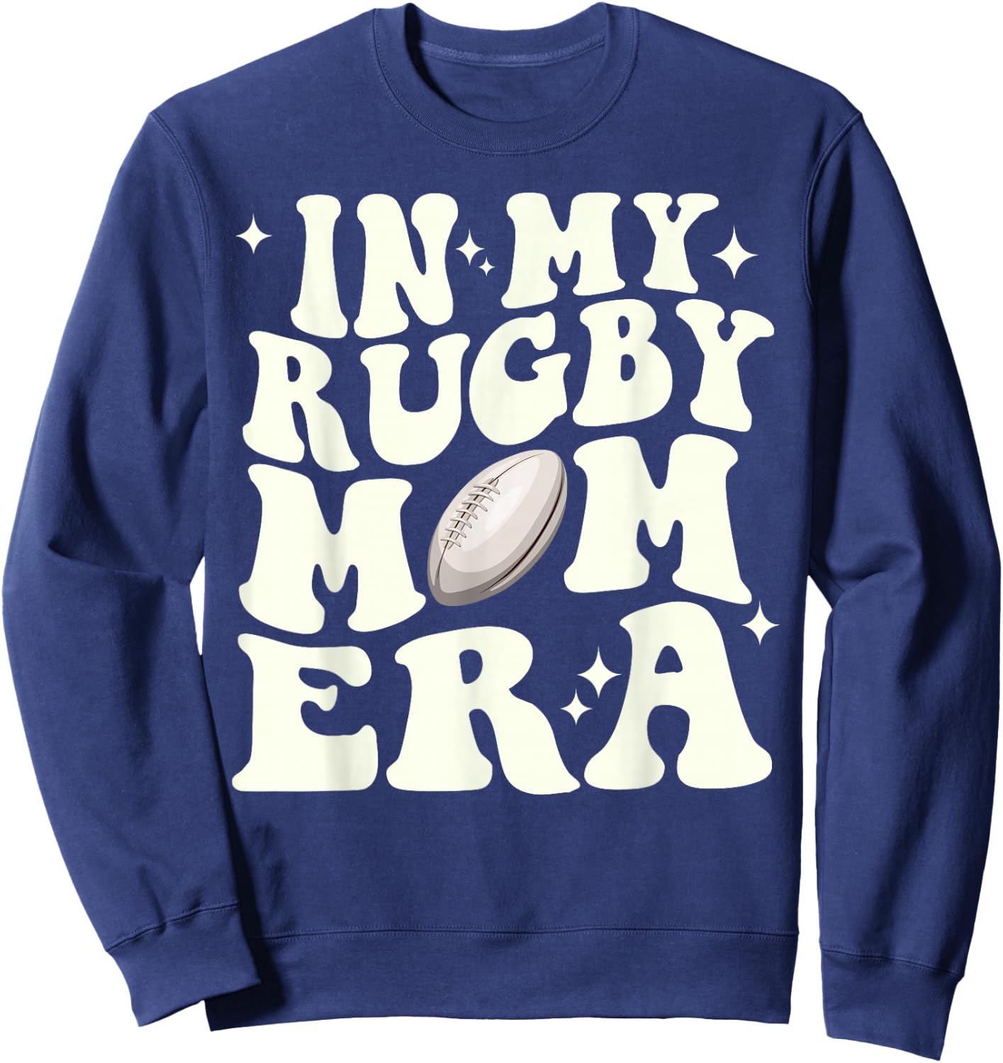 In my rugby mom era Sweatshirt - Sweatshirt | Navy