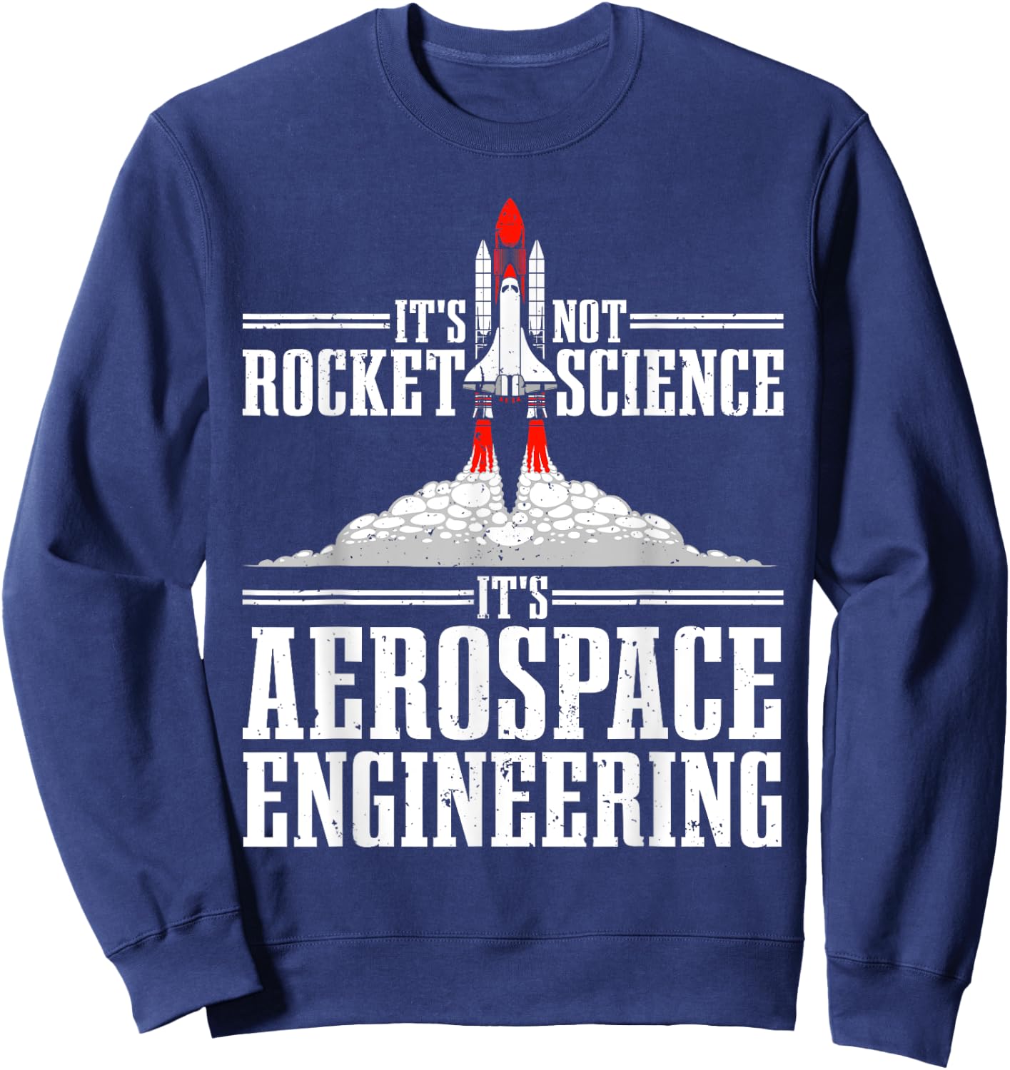 Funny Aerospace Engineering Women Aerospace Engineer Sweatshirt - Sweatshirt | Navy