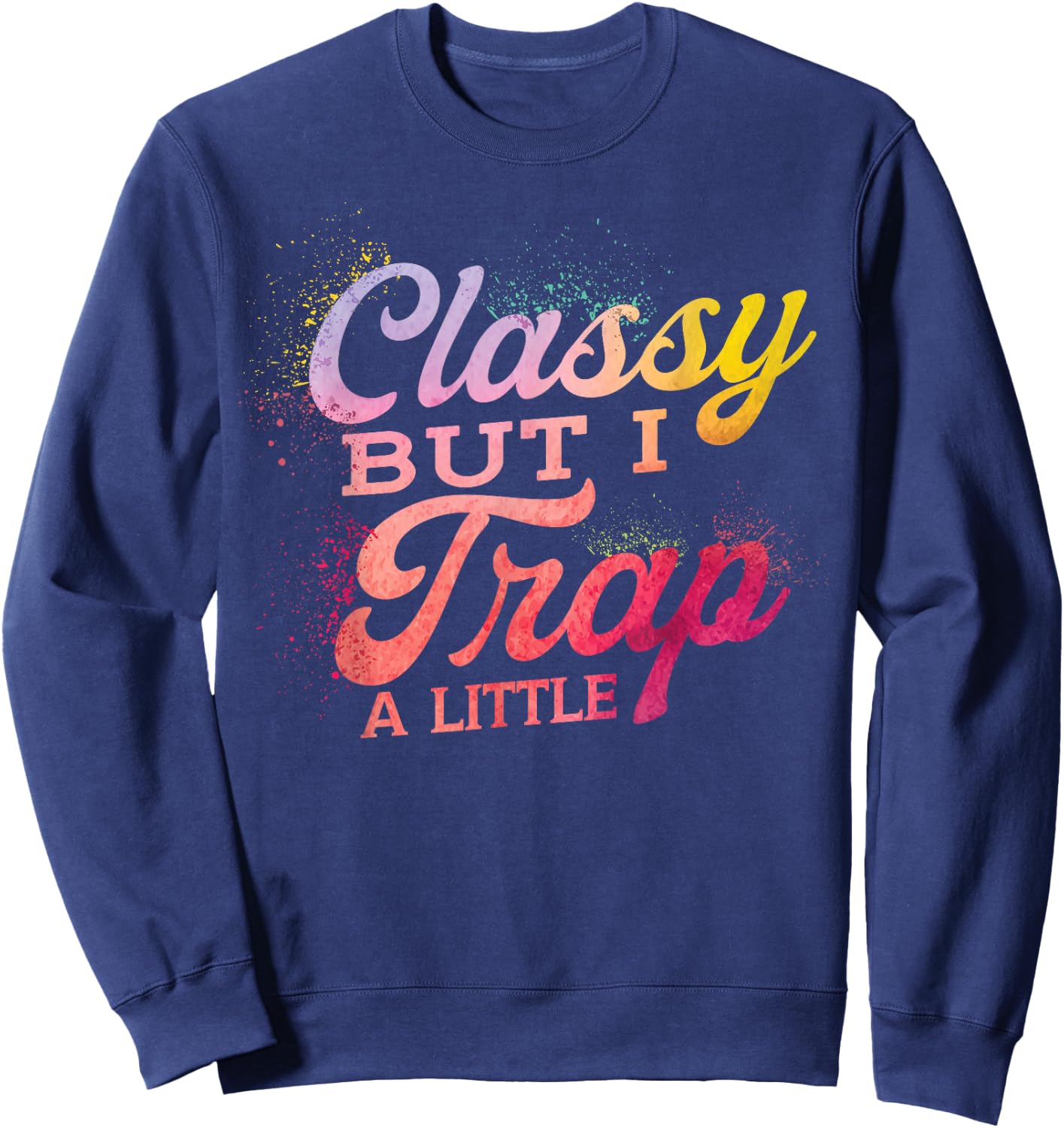 Trap Music Sweatshirt - Sweatshirt | Navy