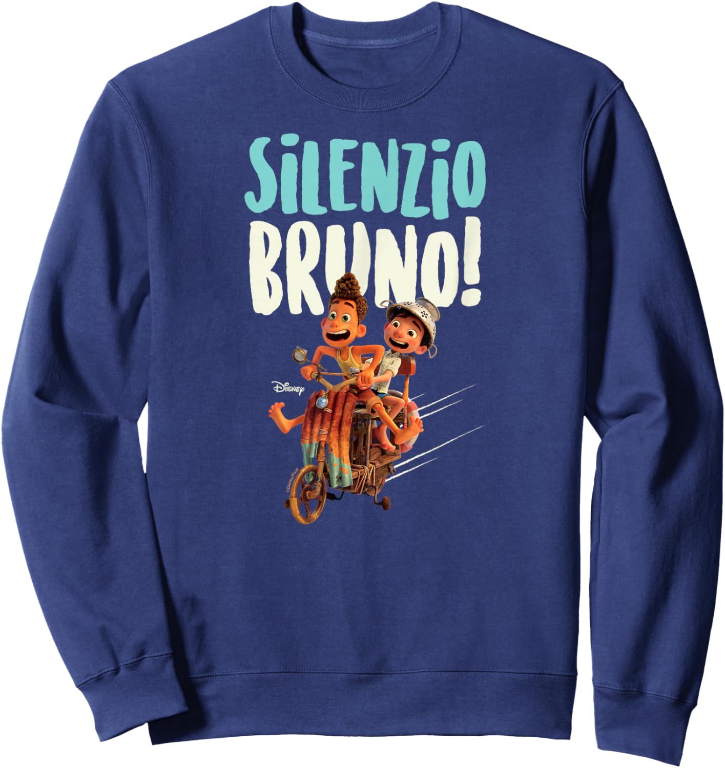 Luca - Silenzio Bruno! Sweatshirt - Sweatshirt | Navy
