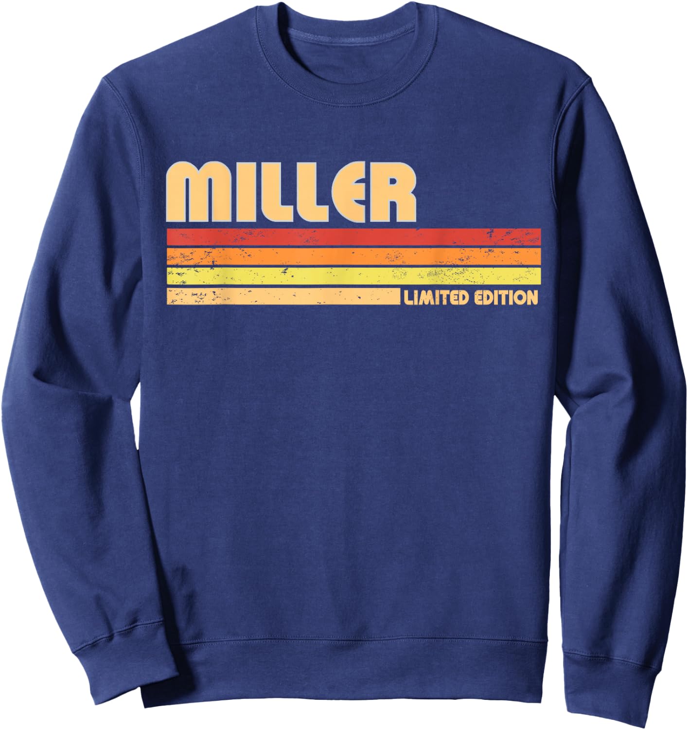 MILLER Funny Personalized Title Profession Birthday Idea Sweatshirt - Sweatshirt | Navy