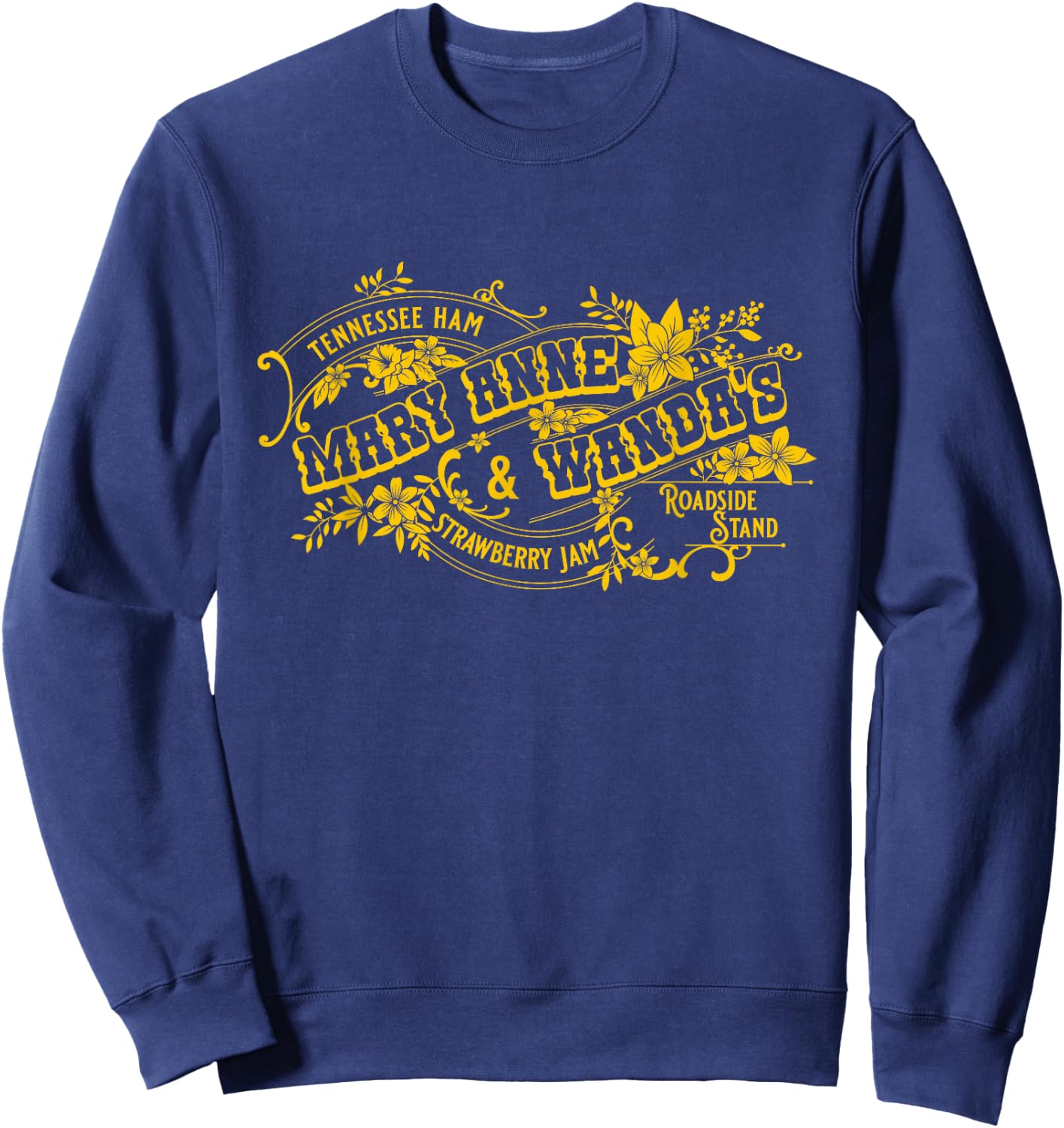90’s Country Mary Anne and Wanda’s road stand funny Earl Sweatshirt - Sweatshirt | Navy