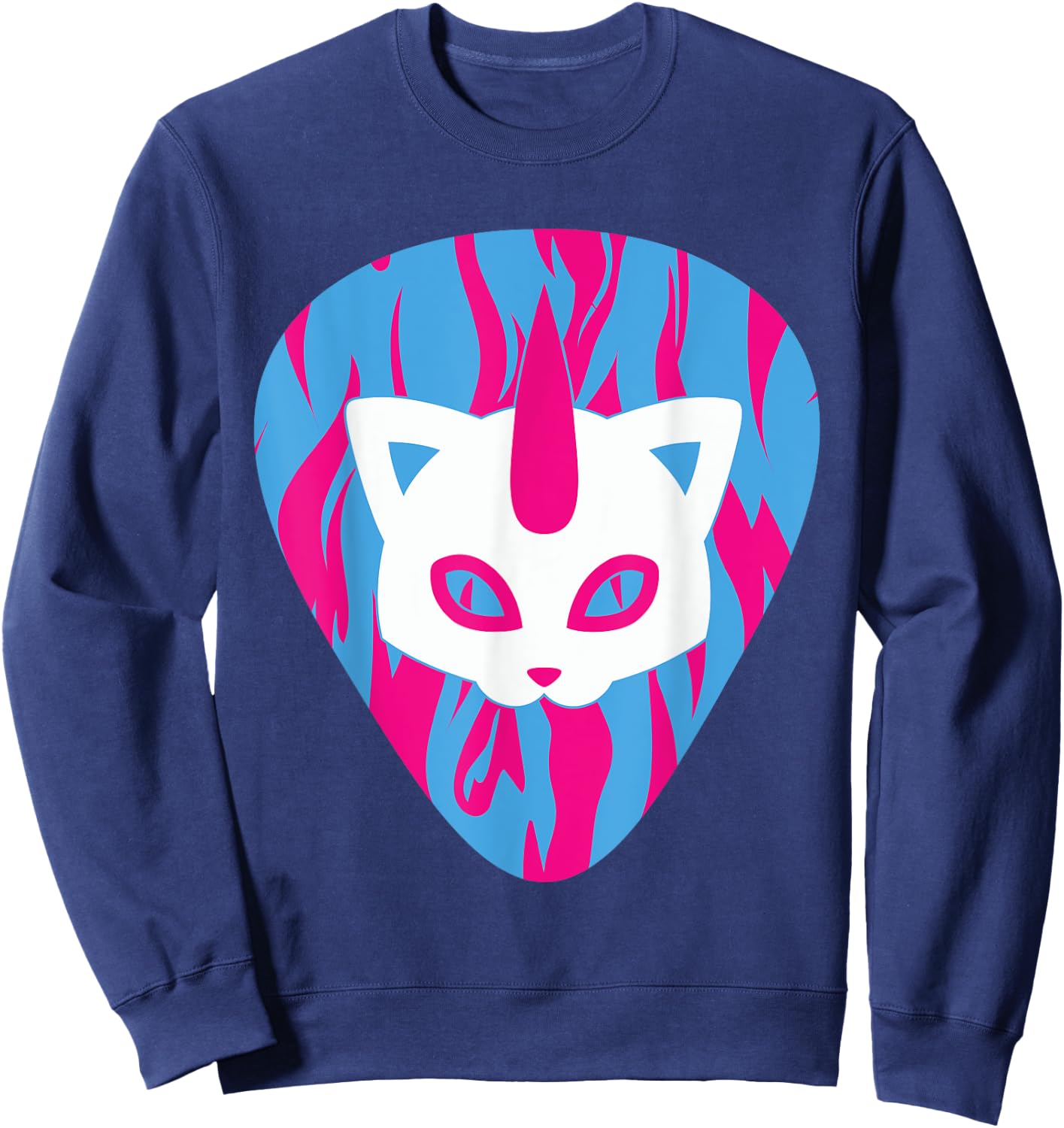 Miraculous Ladybug Glam Rock Kitty Section Guitar Pick Sweatshirt - Sweatshirt | Navy