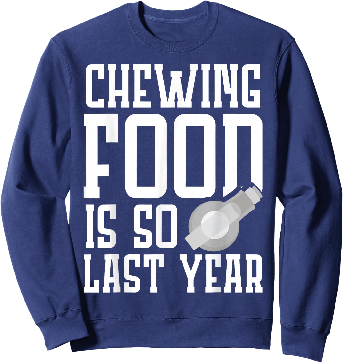 G Tube Accessories Gtube Onesie Feeding Tube Awareness Sweatshirt - Sweatshirt | Navy