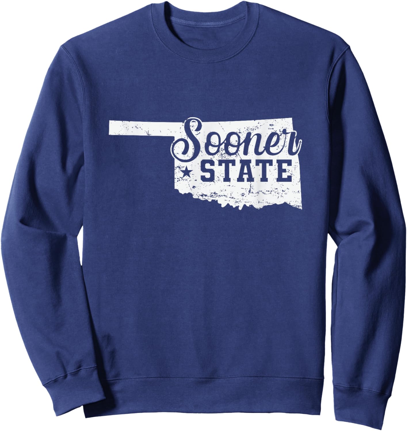 Oklahoma Sooner State USA America Sweatshirt - Sweatshirt | Navy