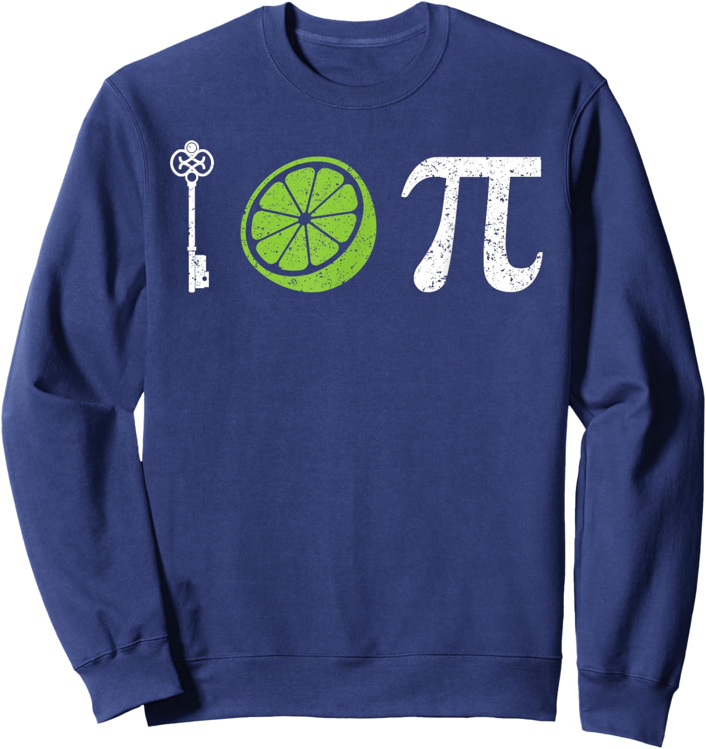 Key Lime Pie Florida Dessert Key Lime Pie Baker Sweatshirt - Sweatshirt | Navy