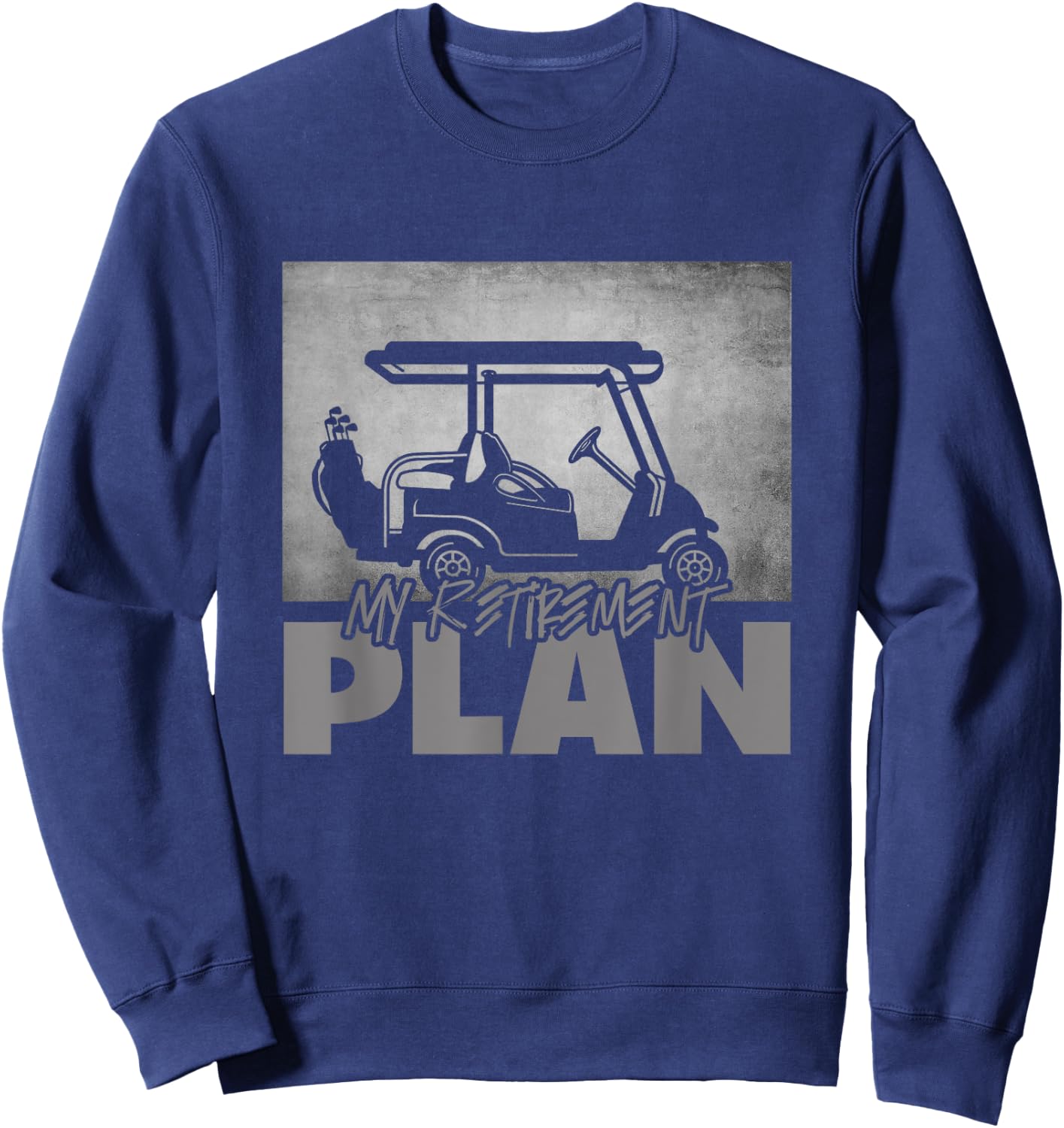 Funny Golfer Golf Sweatshirt - Sweatshirt | Navy