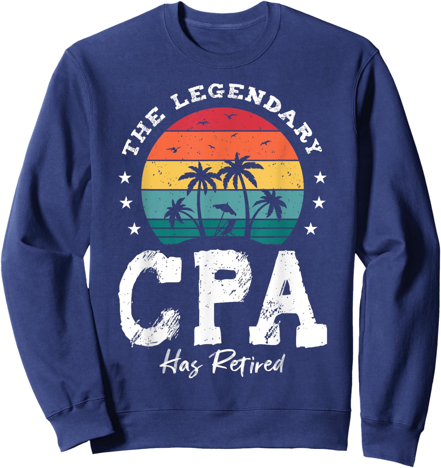 Legendary Retired CpA Sweatshirt - Sweatshirt | Navy