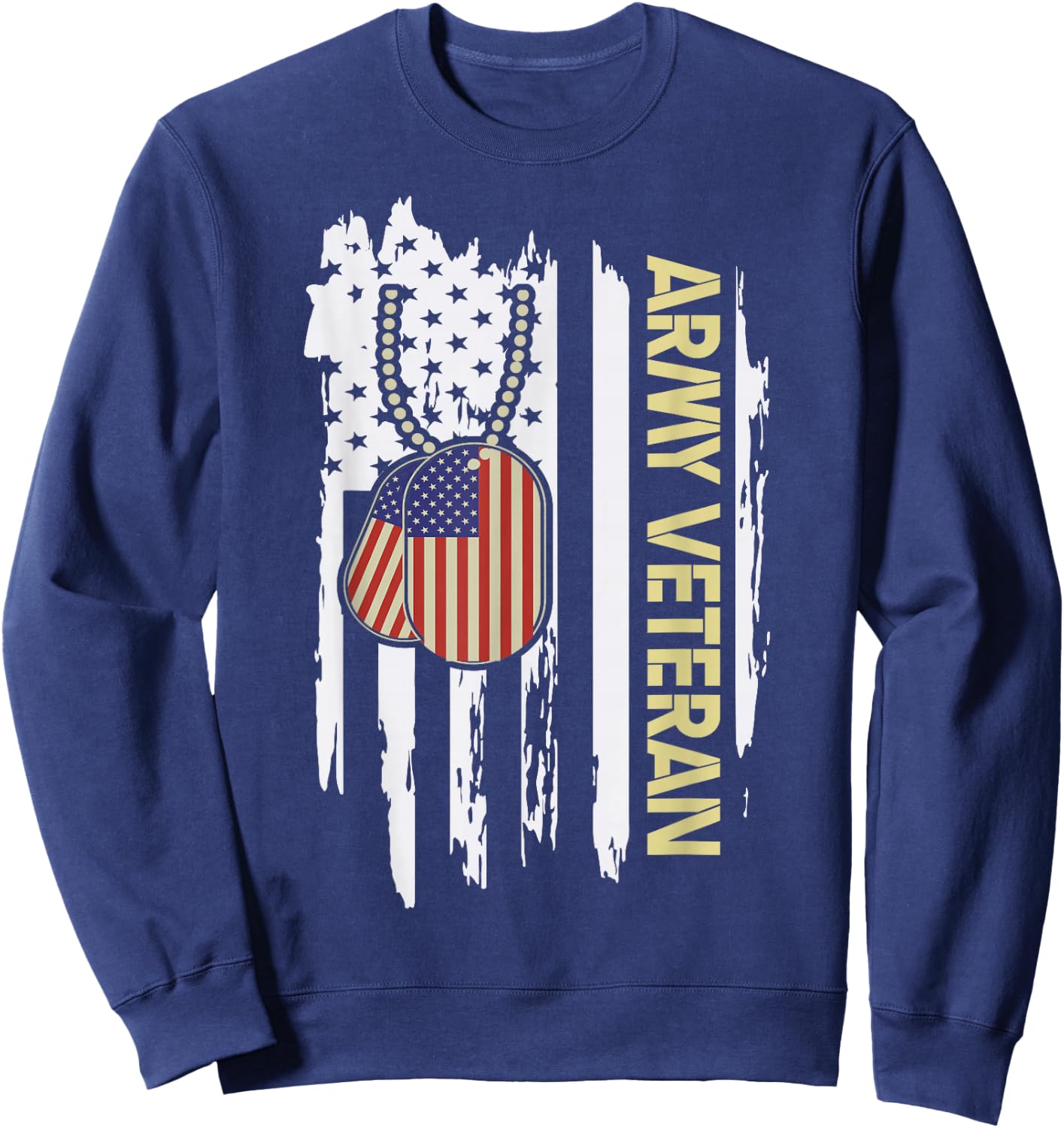 Army Veteran Veterans Day Veteran Sweatshirt - Sweatshirt | Navy