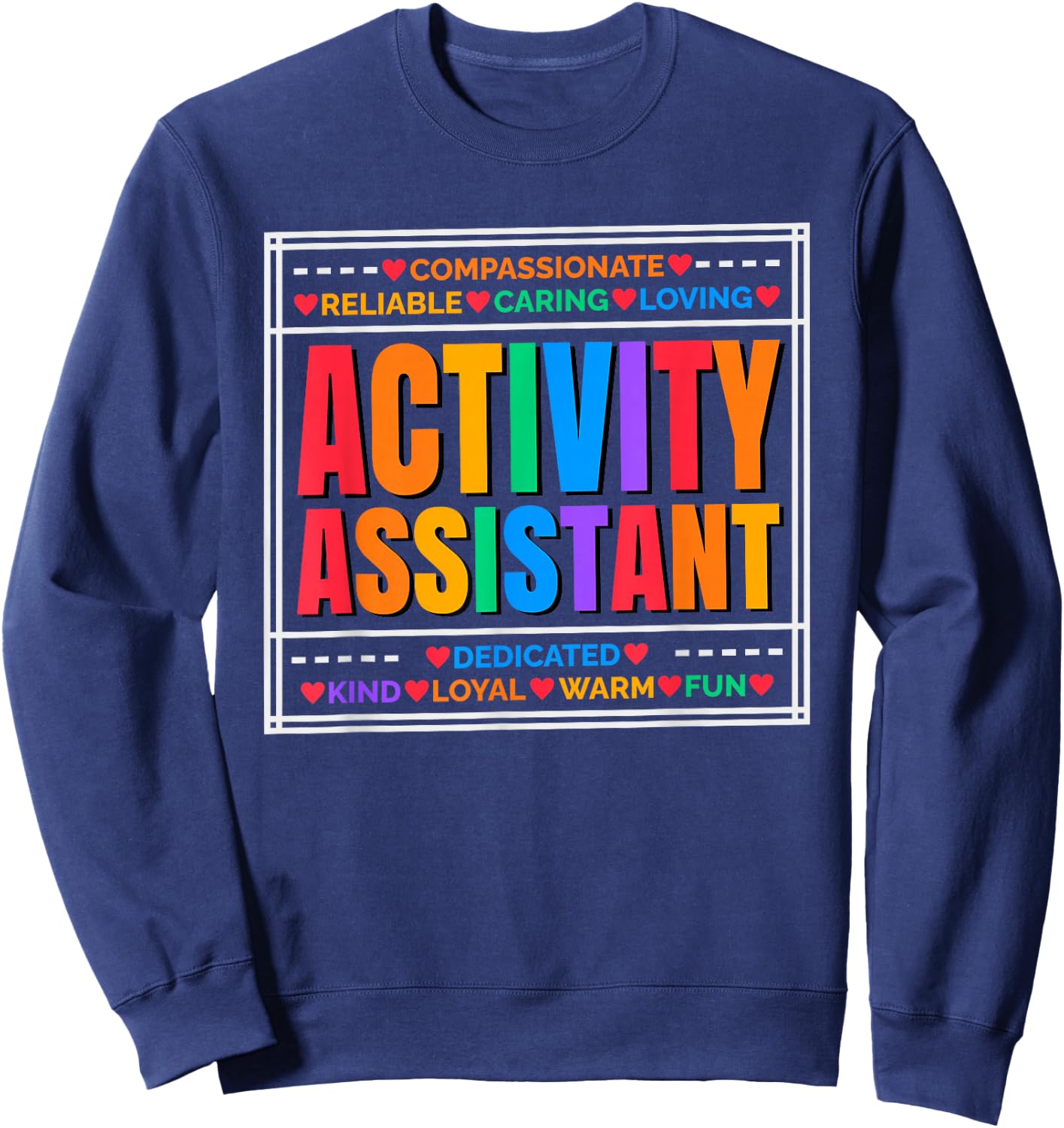 Activity Assistant Sweatshirt - Sweatshirt | Navy