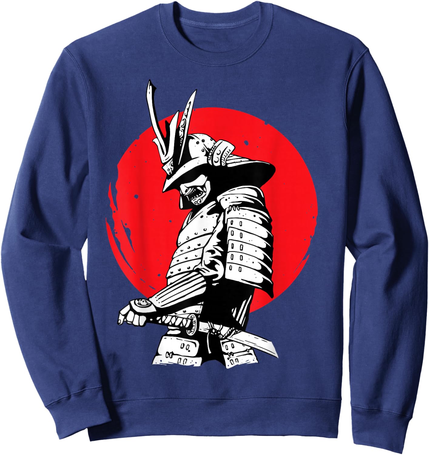 Samurai Swordsman Sweatshirt - Sweatshirt | Navy