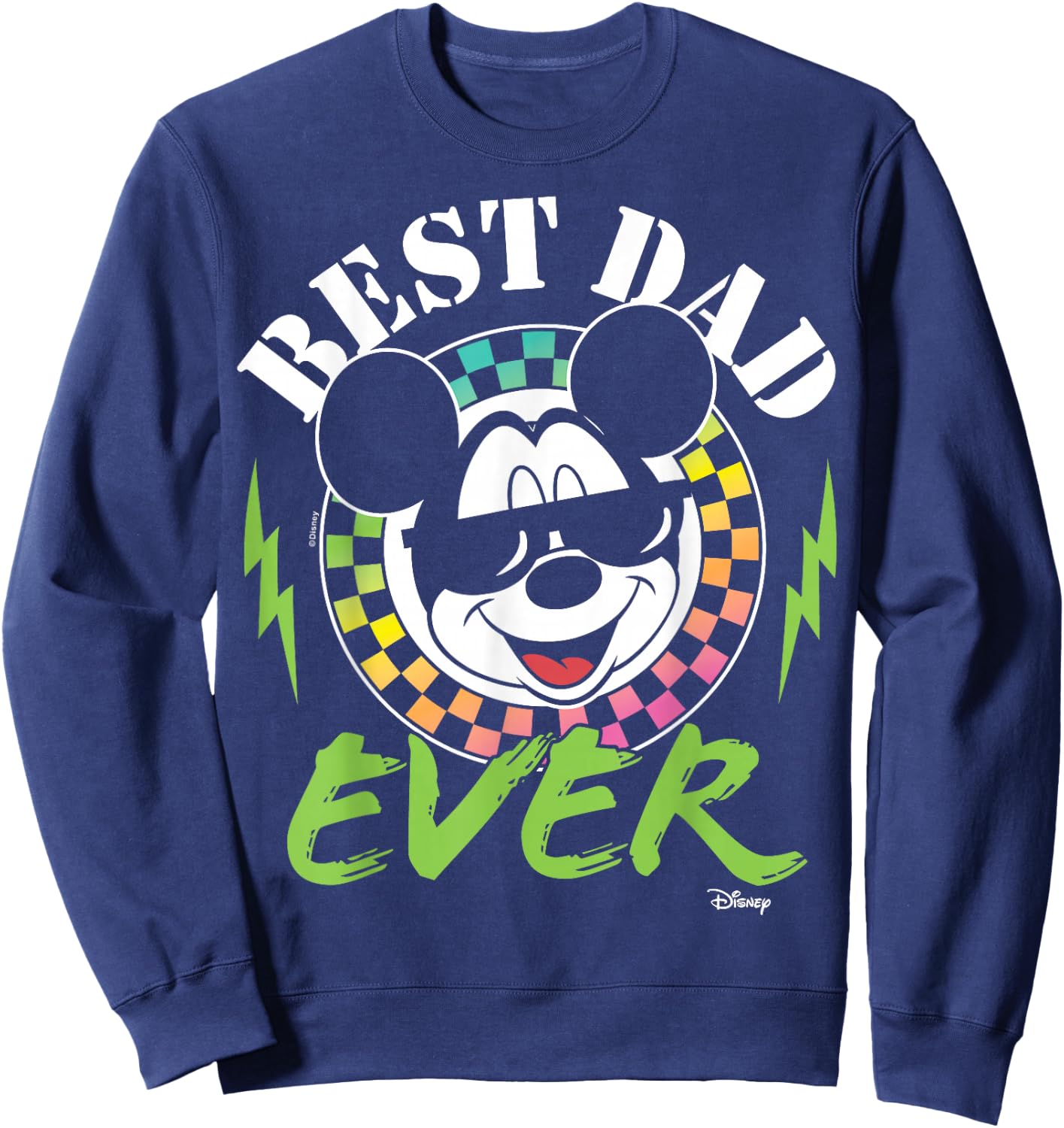 Disney - Mickey Best Dad Ever Sweatshirt - Sweatshirt | Navy