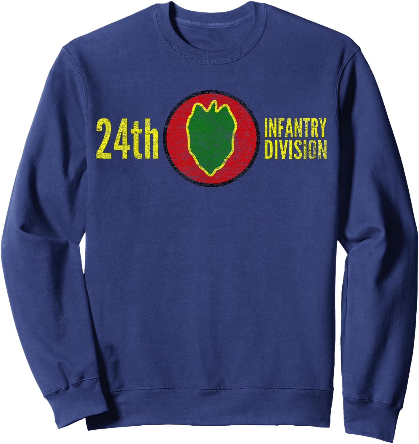 24th Infantry Division Twenty Fourth Army Sweatshirt - Sweatshirt | Navy