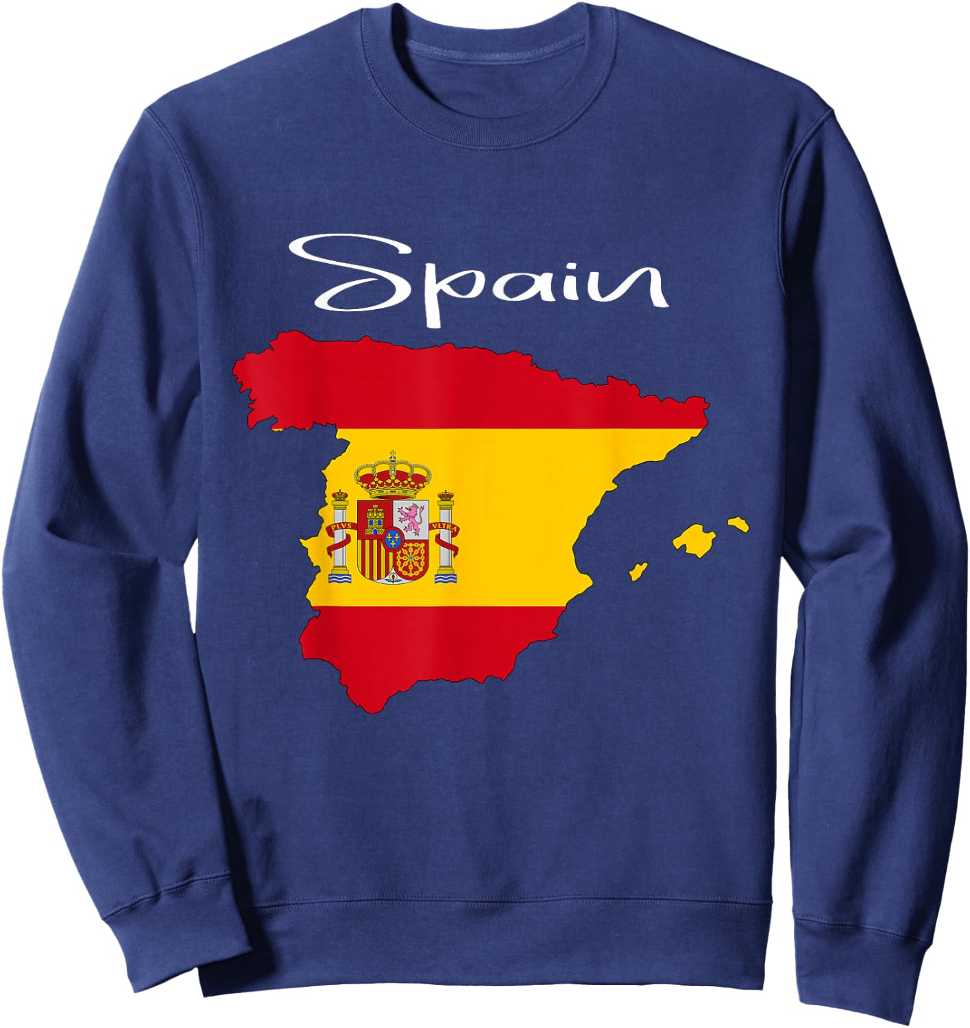Spain , Spanish Clothes, Spain Shirts Spain Sweatshirt - Sweatshirt | Navy