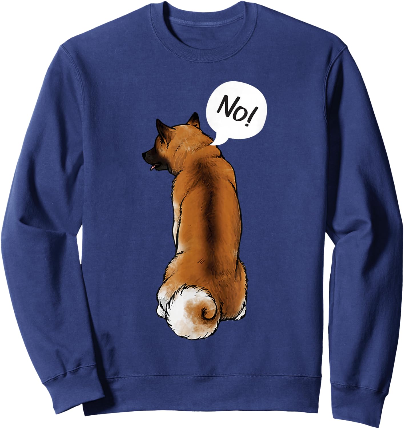 Akita Dog Lover Breeder Canine Lover Pet Owner Sweatshirt - Sweatshirt | Navy