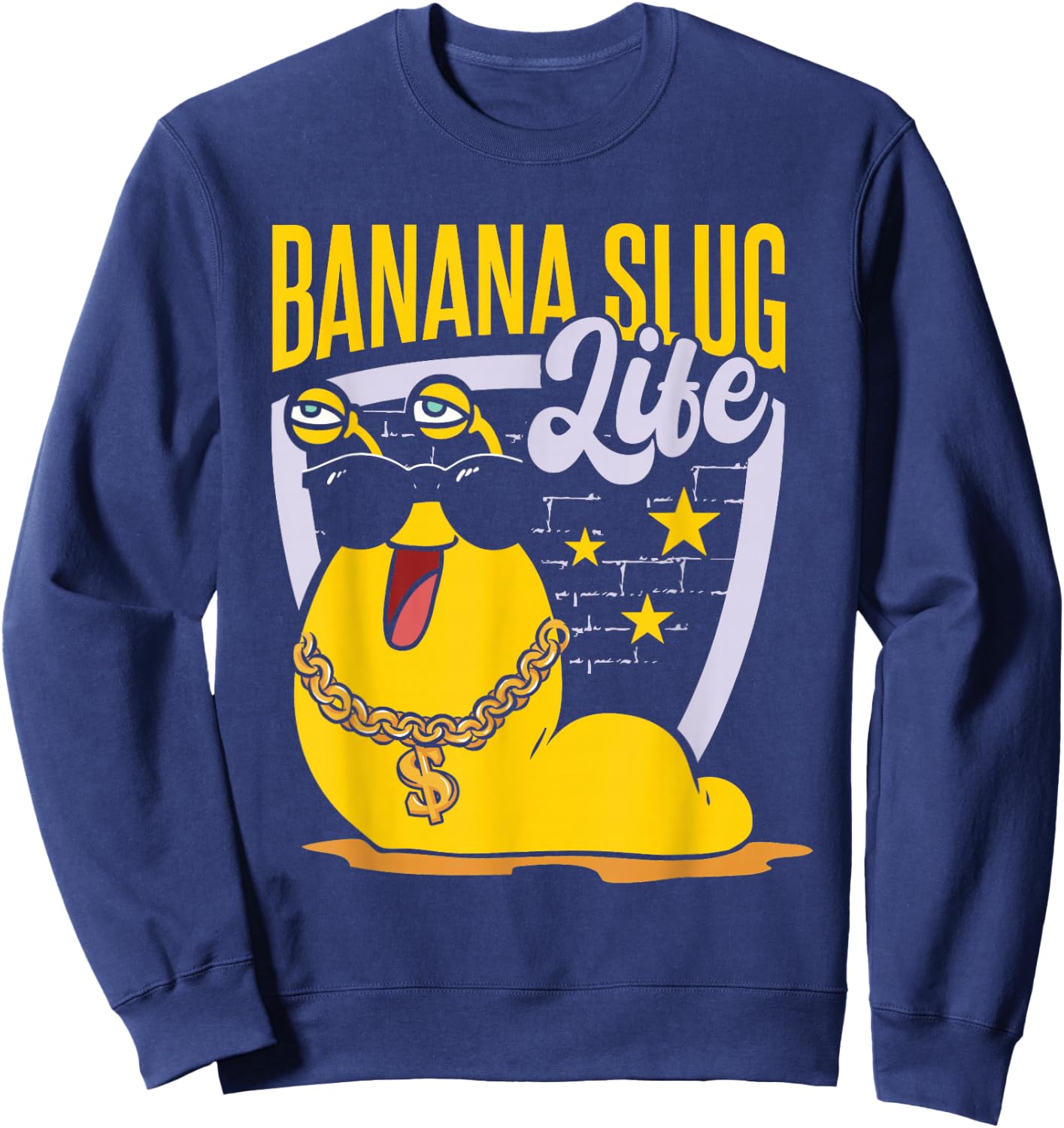 Banana Slug Life Sweatshirt - Sweatshirt | Navy