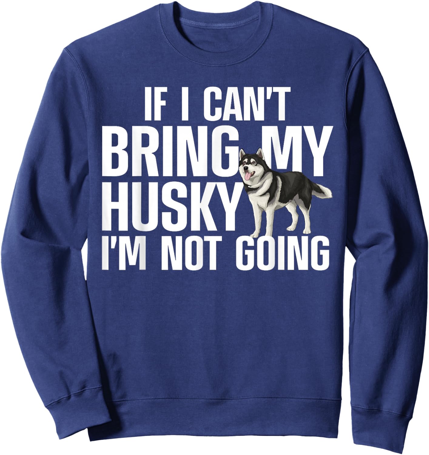 Best Husky Women Siberian Huskies Dog Lover Trainer Sweatshirt - Sweatshirt | Navy