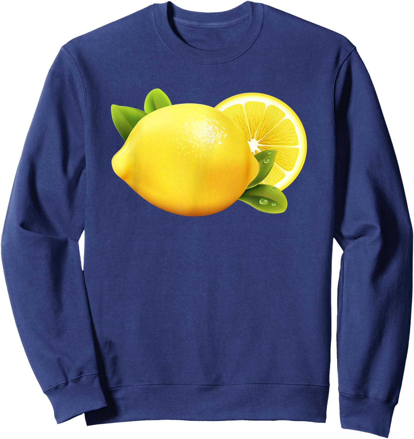 Funny Lemon Halloween Costume Group Funny Lemon Lovers Sweatshirt - Sweatshirt | Navy