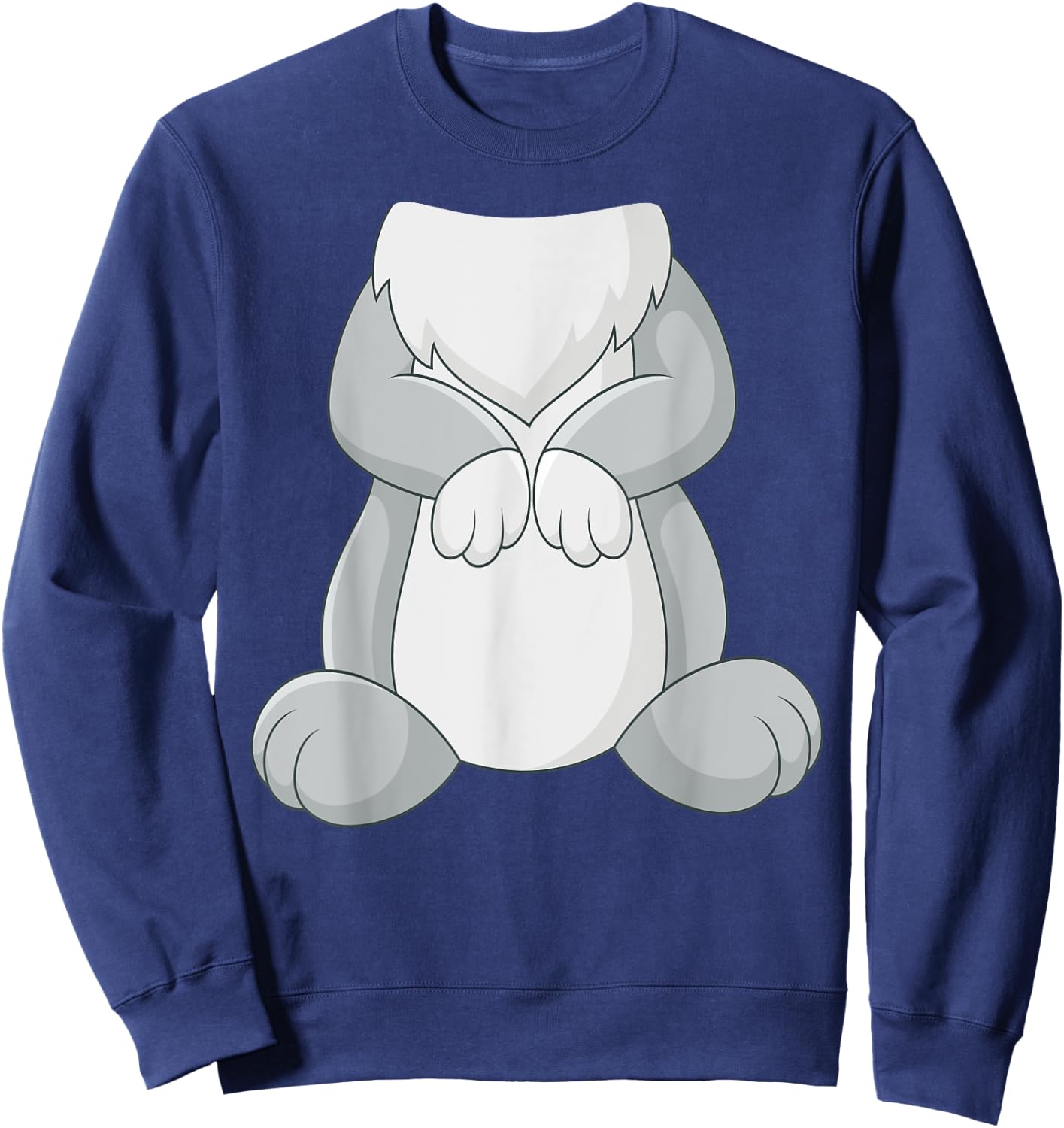 Rabbit Bunny Rabbit Costume Shirt Sweatshirt - Sweatshirt | Navy